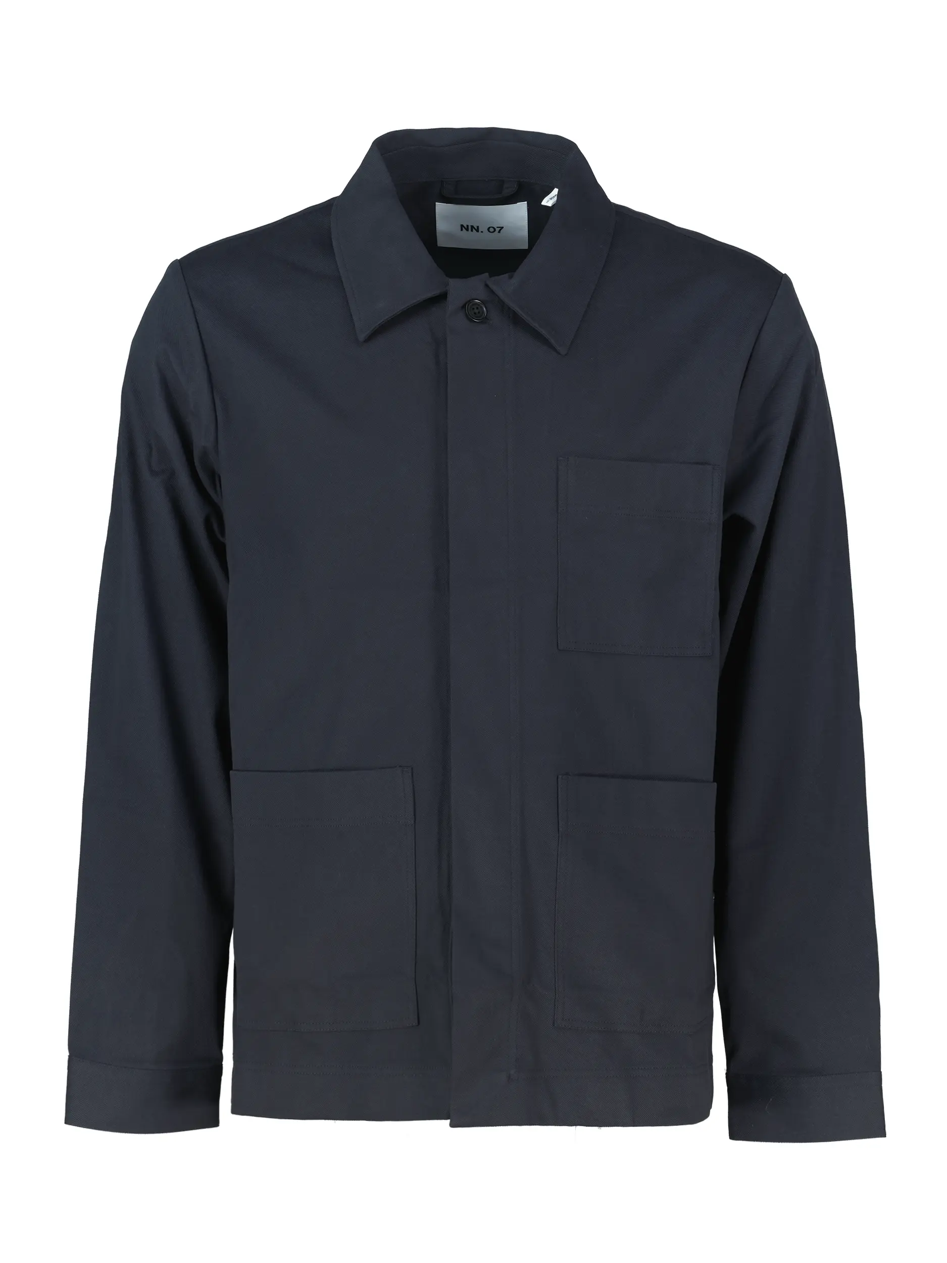 Overshirt 'Olav' - Artikel Vorderseite - Farbe: Blau