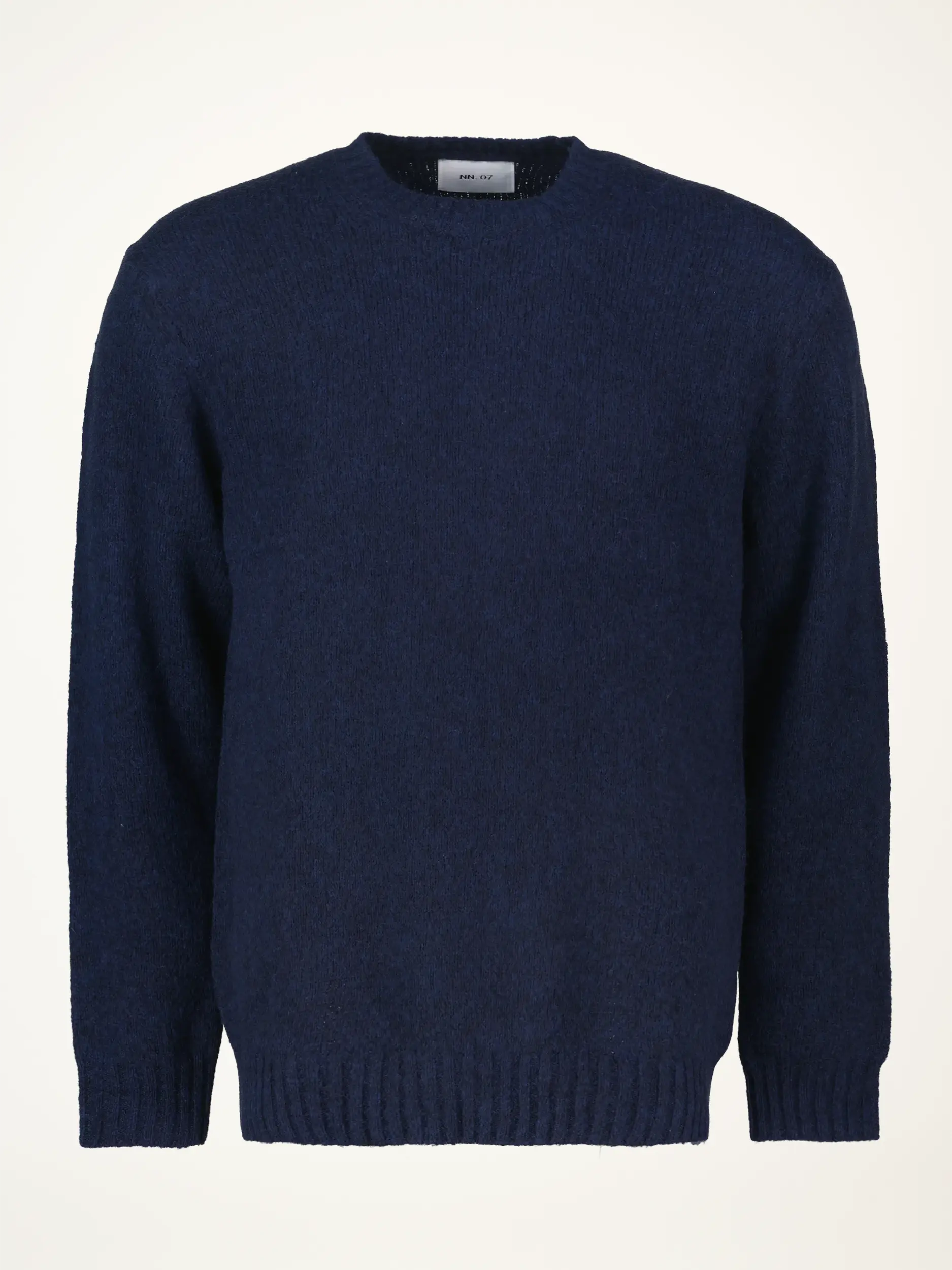 Pullover 'Lee' aus Merinowoll-Mix langarm - Artikelansicht - Farbe: Blau