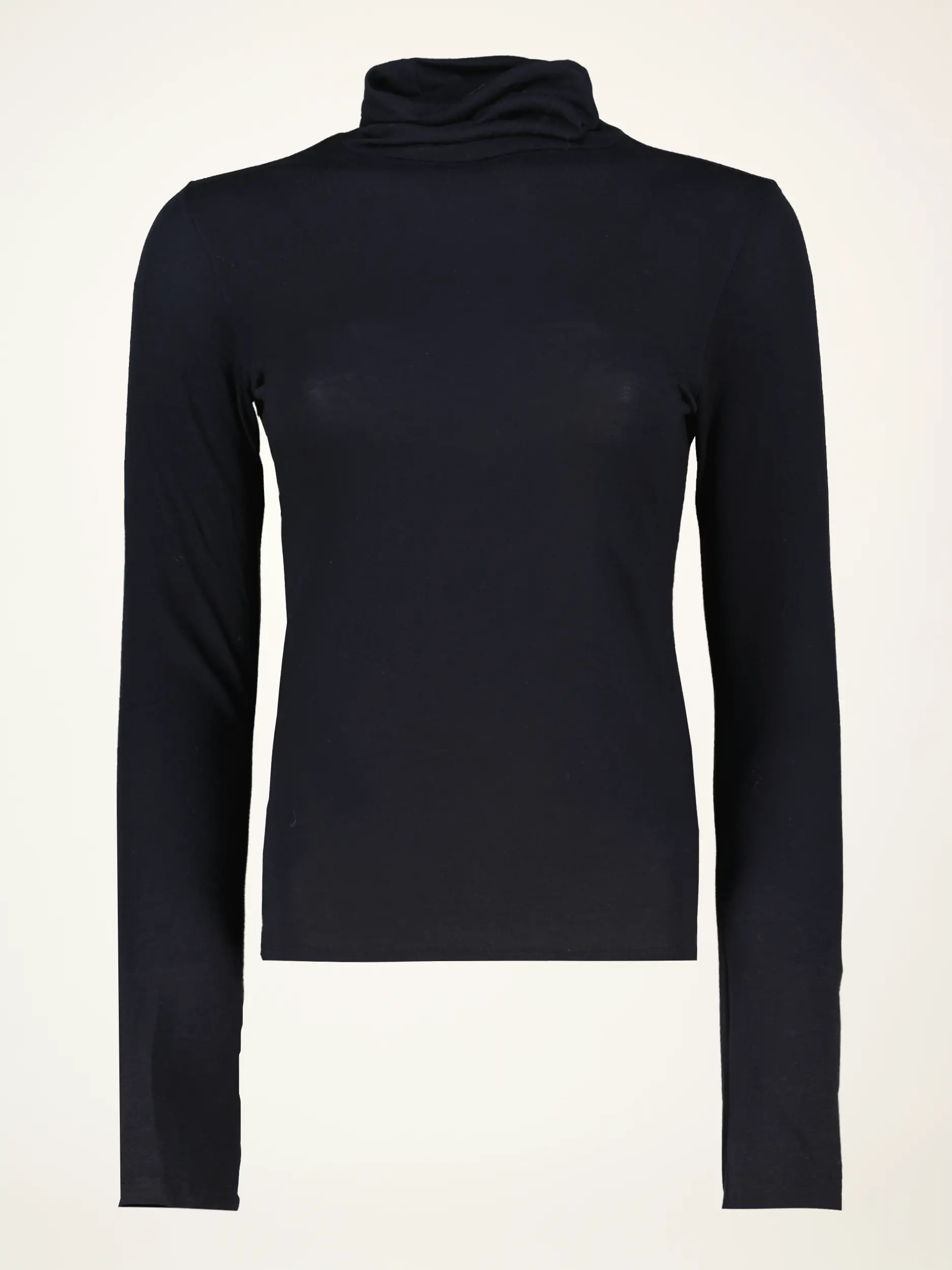 Langarmshirt 'Chic Comfort' - Artikelansicht - Farbe: Schwarz