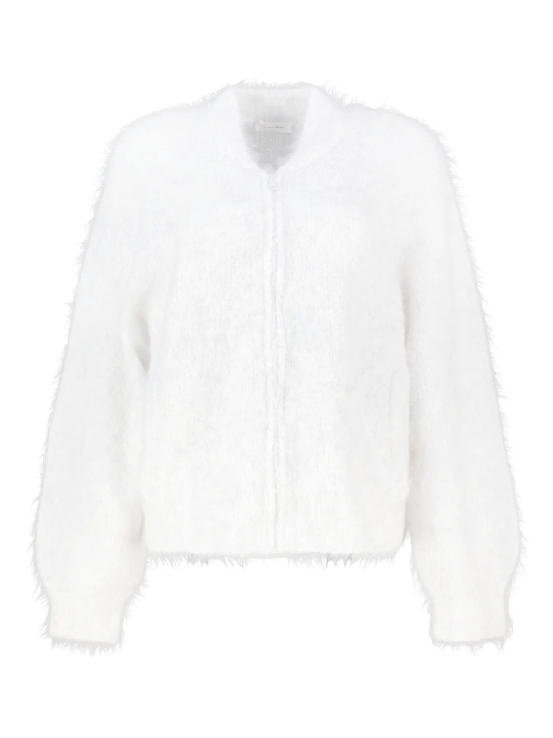 Strickjacke 'Nib' langarm - Artikel Vorderseite - Farbe: Grau
