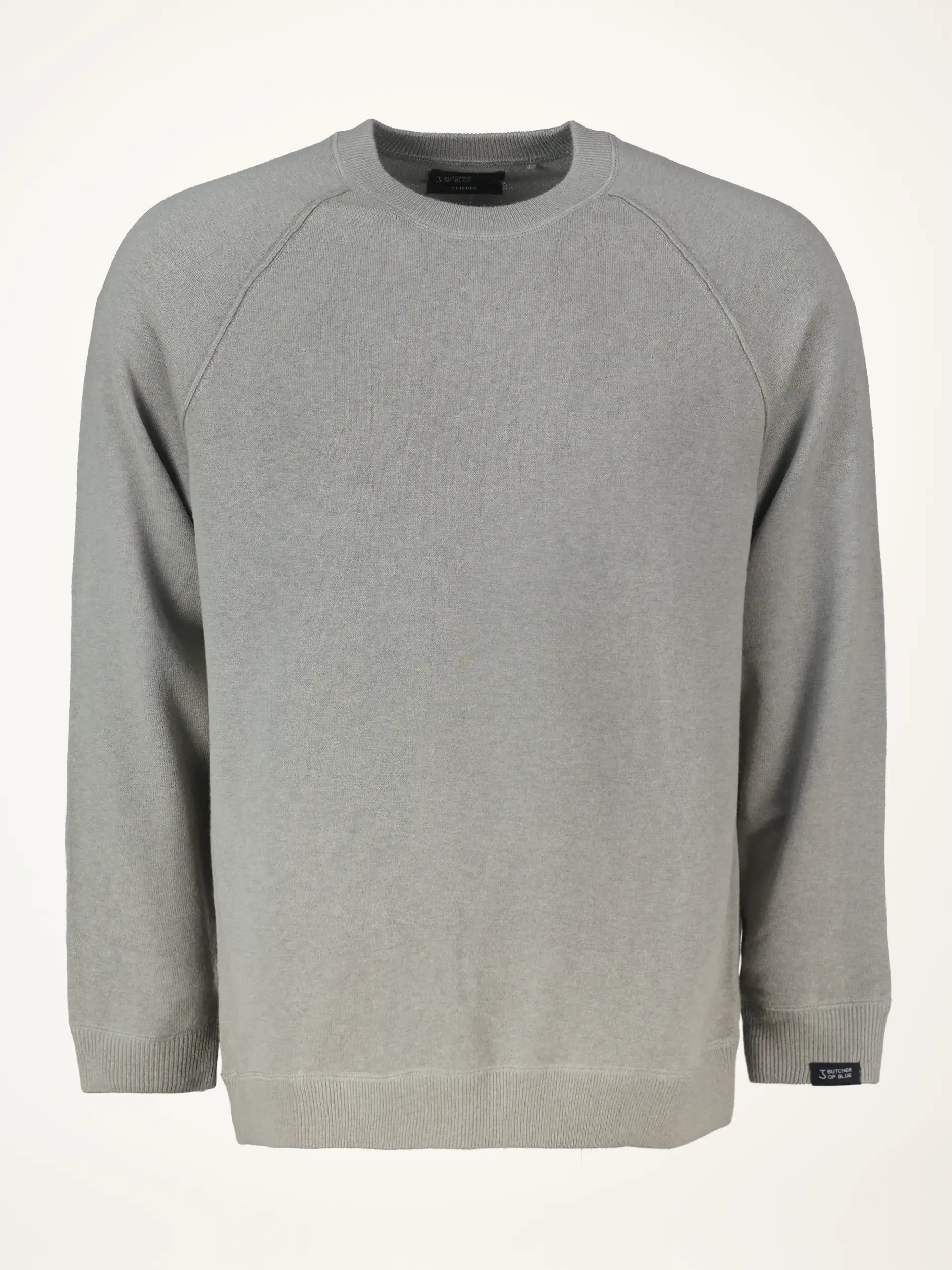 Pullover 'Clifden' aus Woll-Mix langarm - Artikelansicht - Farbe: Grün