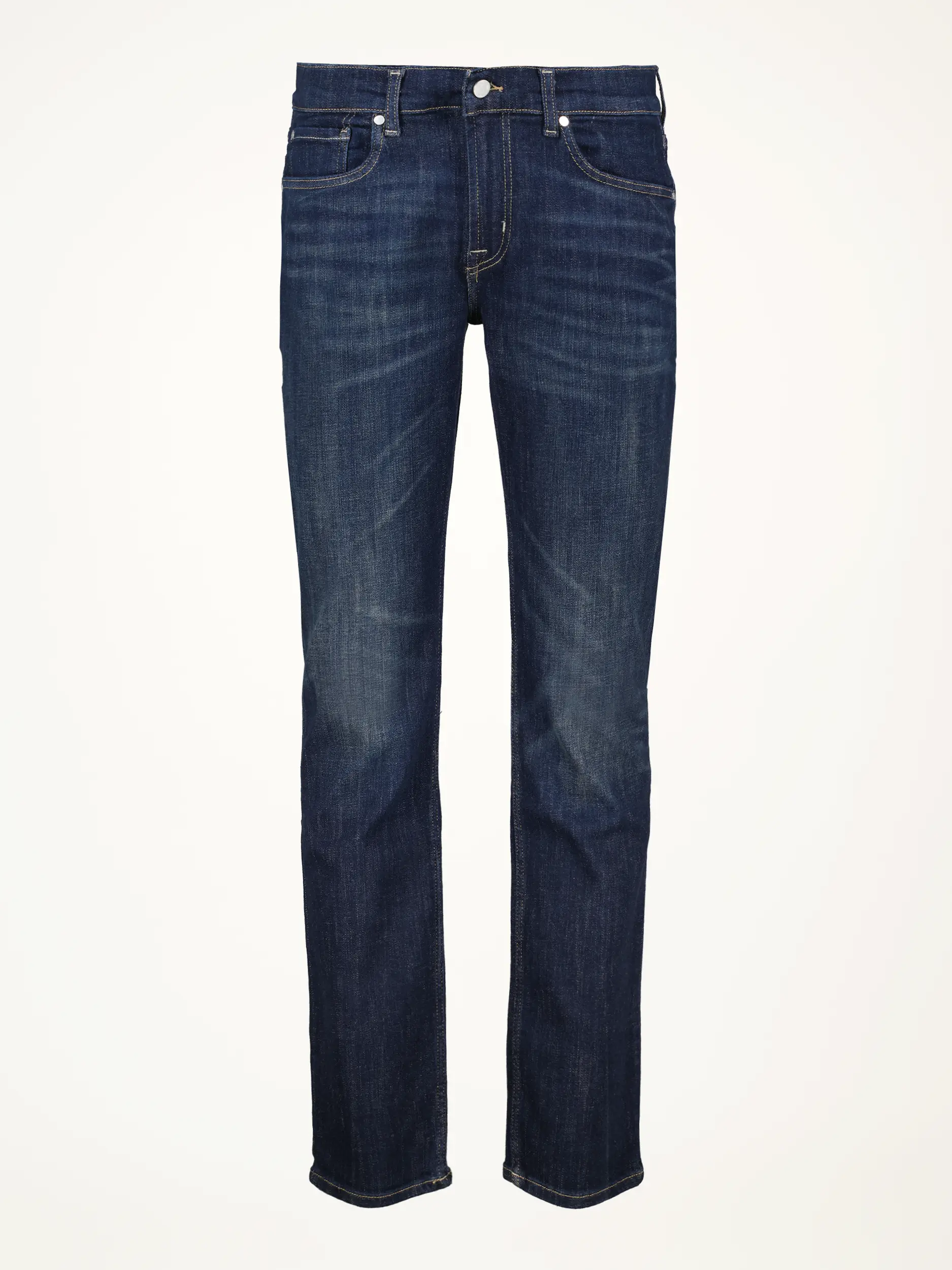 Mid Rise Straight Leg Jeans - Artikelansicht - Farbe: Blau