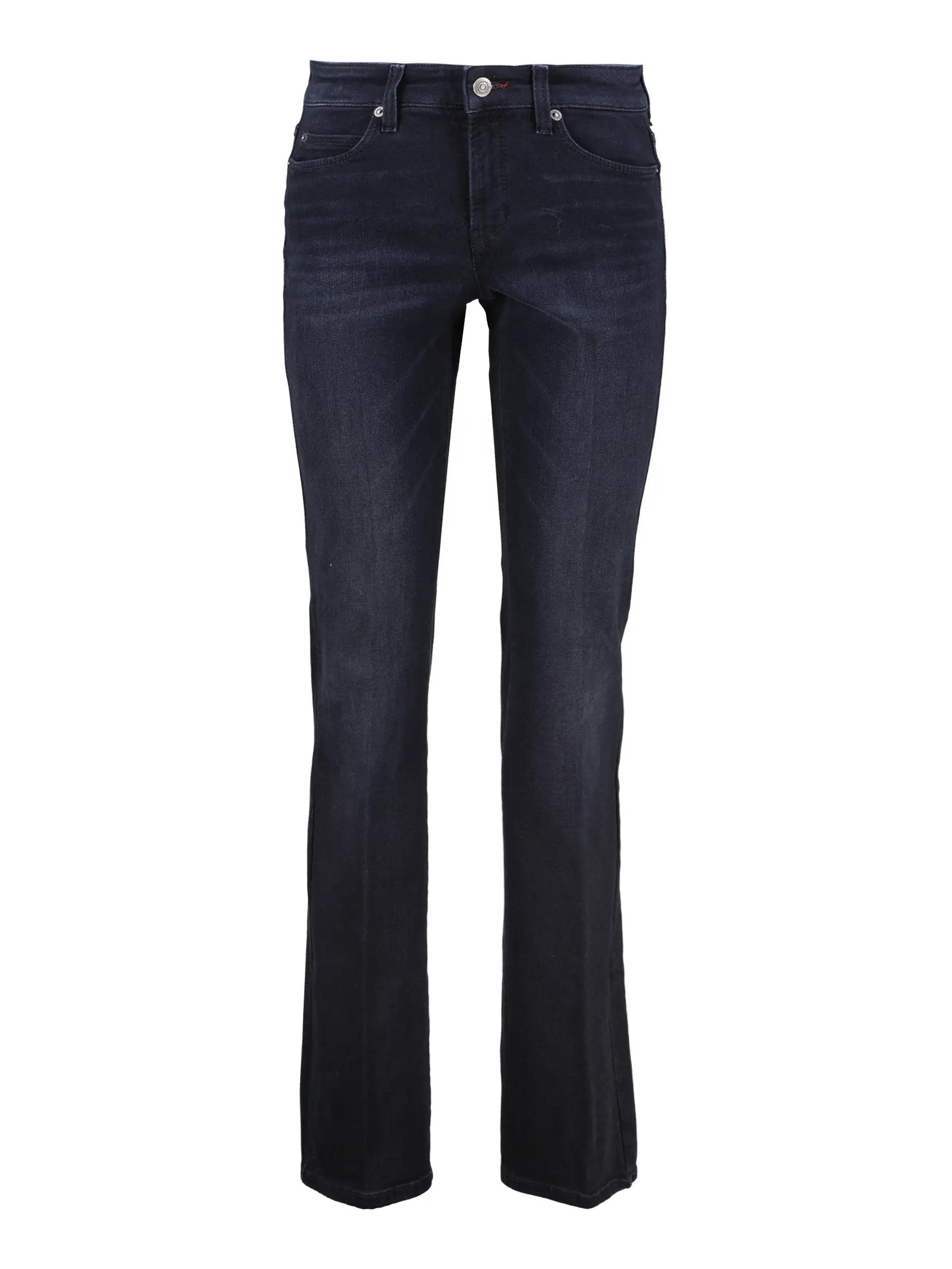Mid Rise Flared Leg Jeans 'Paris Flared' - Artikel Vorderseite - Farbe: Schwarz