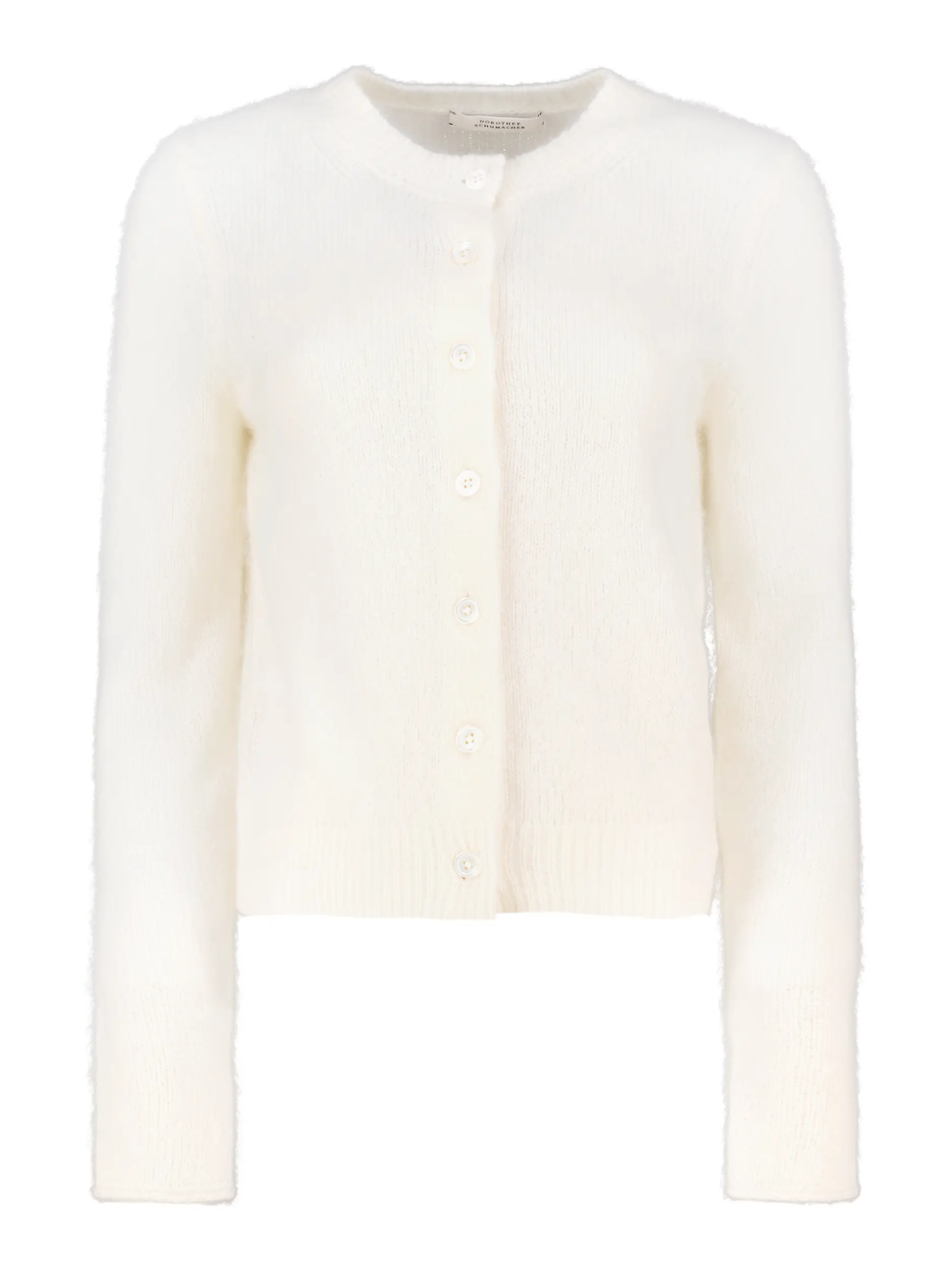 Strickjacke 'Luxury Love' aus Kaschmir - Artikel Vorderseite - Farbe: Creme