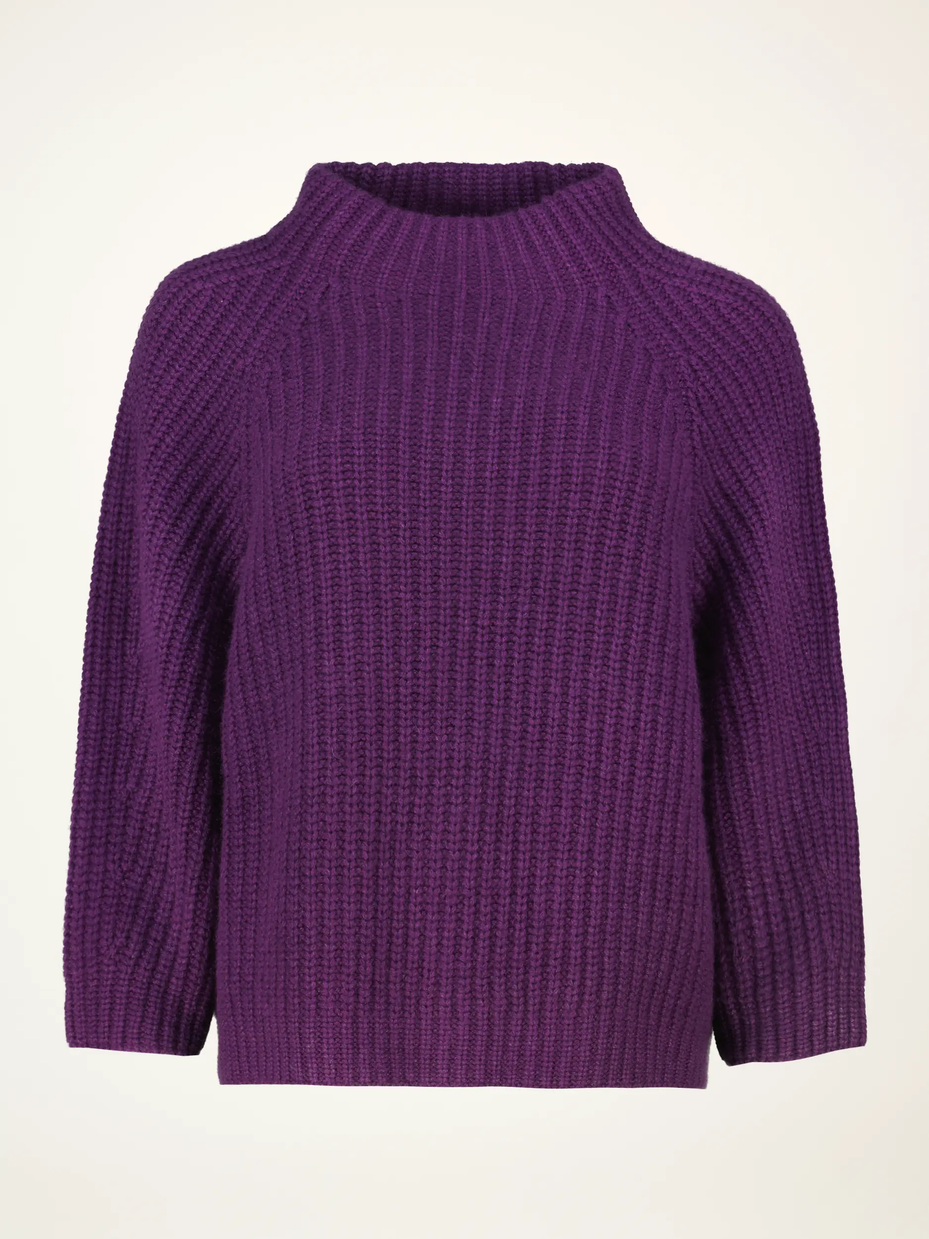 Pullover 'Fallou' aus Kaschmir langarm - Artikelansicht - Farbe: Violett