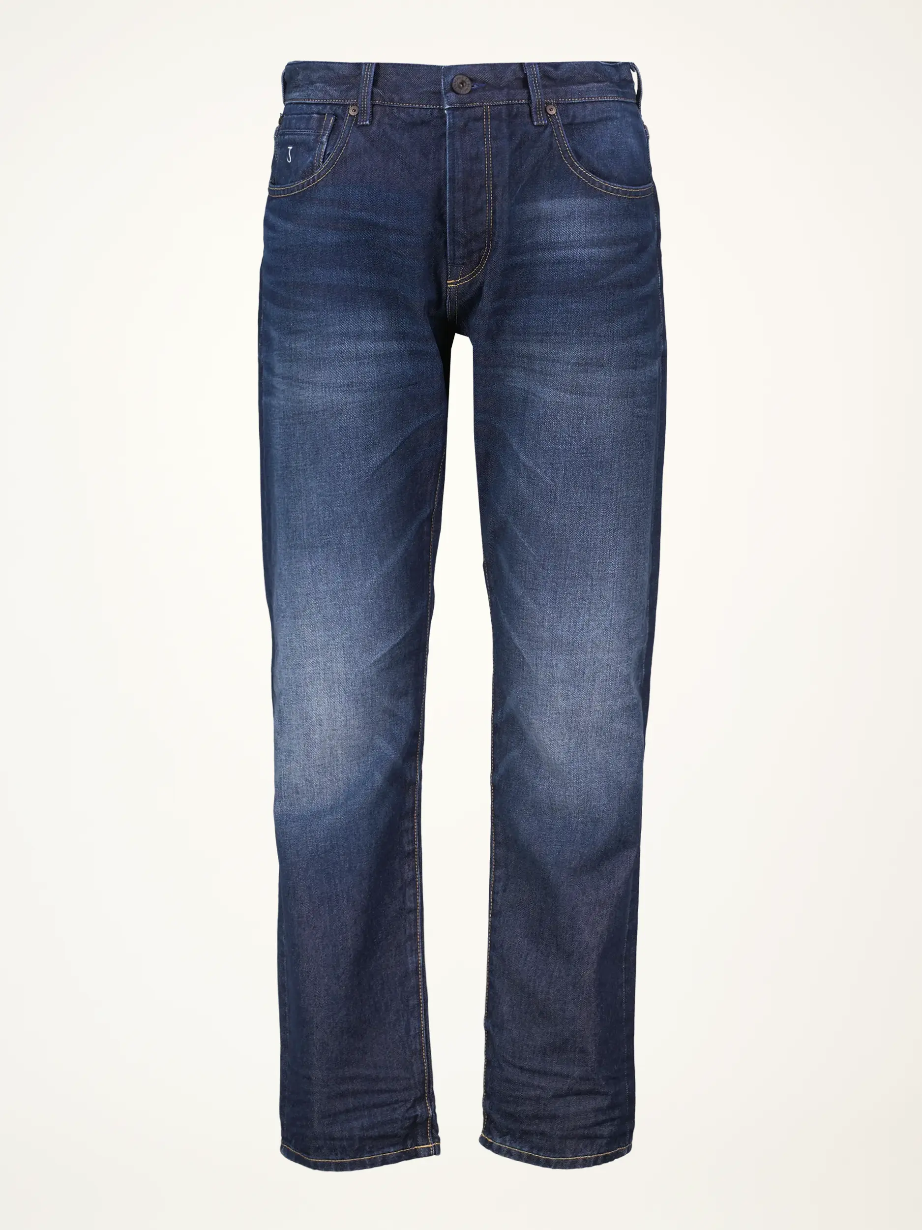 Mid Rise Straight Leg Jeans 'Stockton Straight' - Artikelansicht - Farbe: Blau
