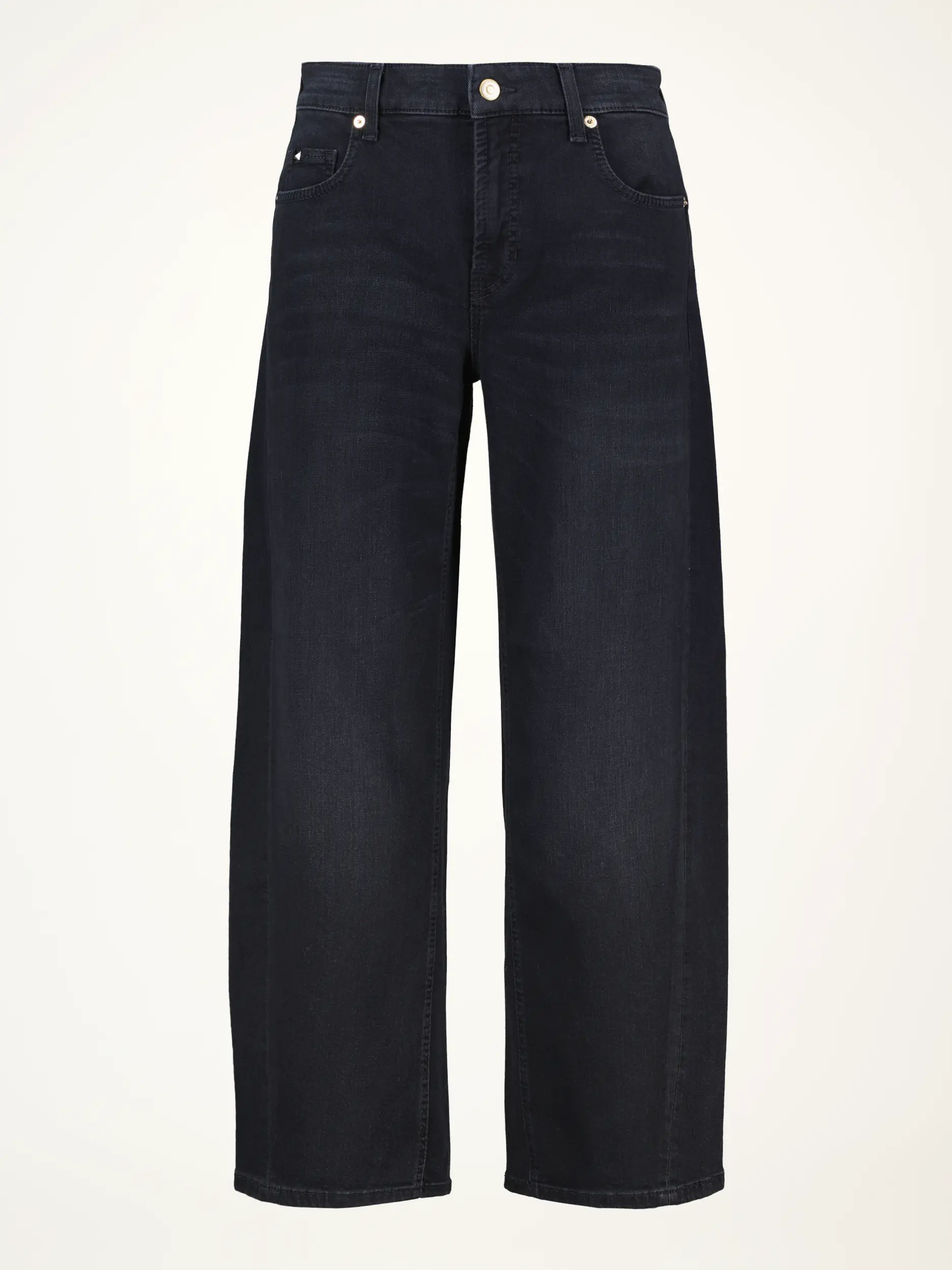 High Rise O-Shape Jeans 'Oria' - Artikelansicht - Farbe: Schwarz