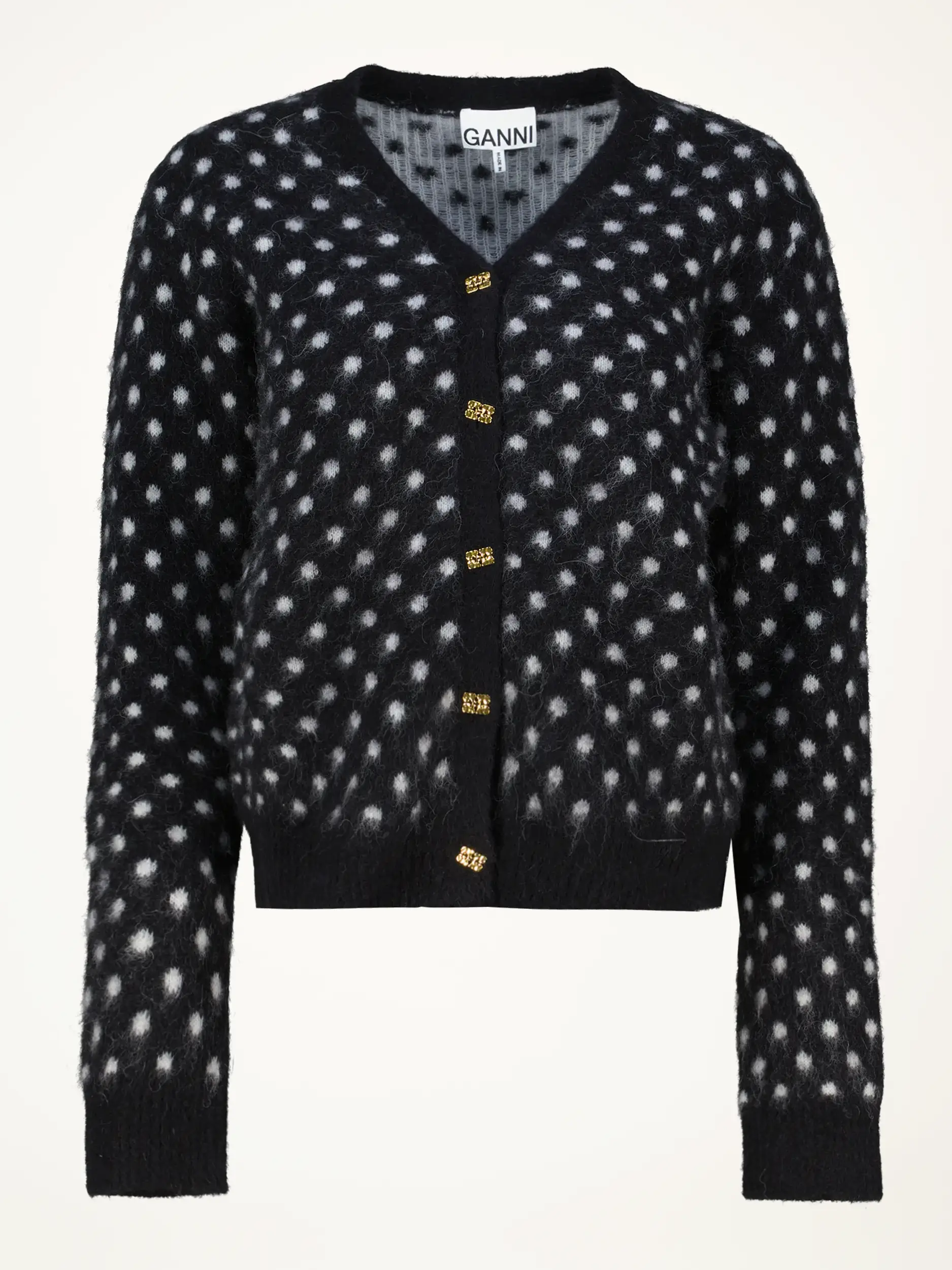 Strickjacke  - Artikelansicht - Farbe: Schwarz