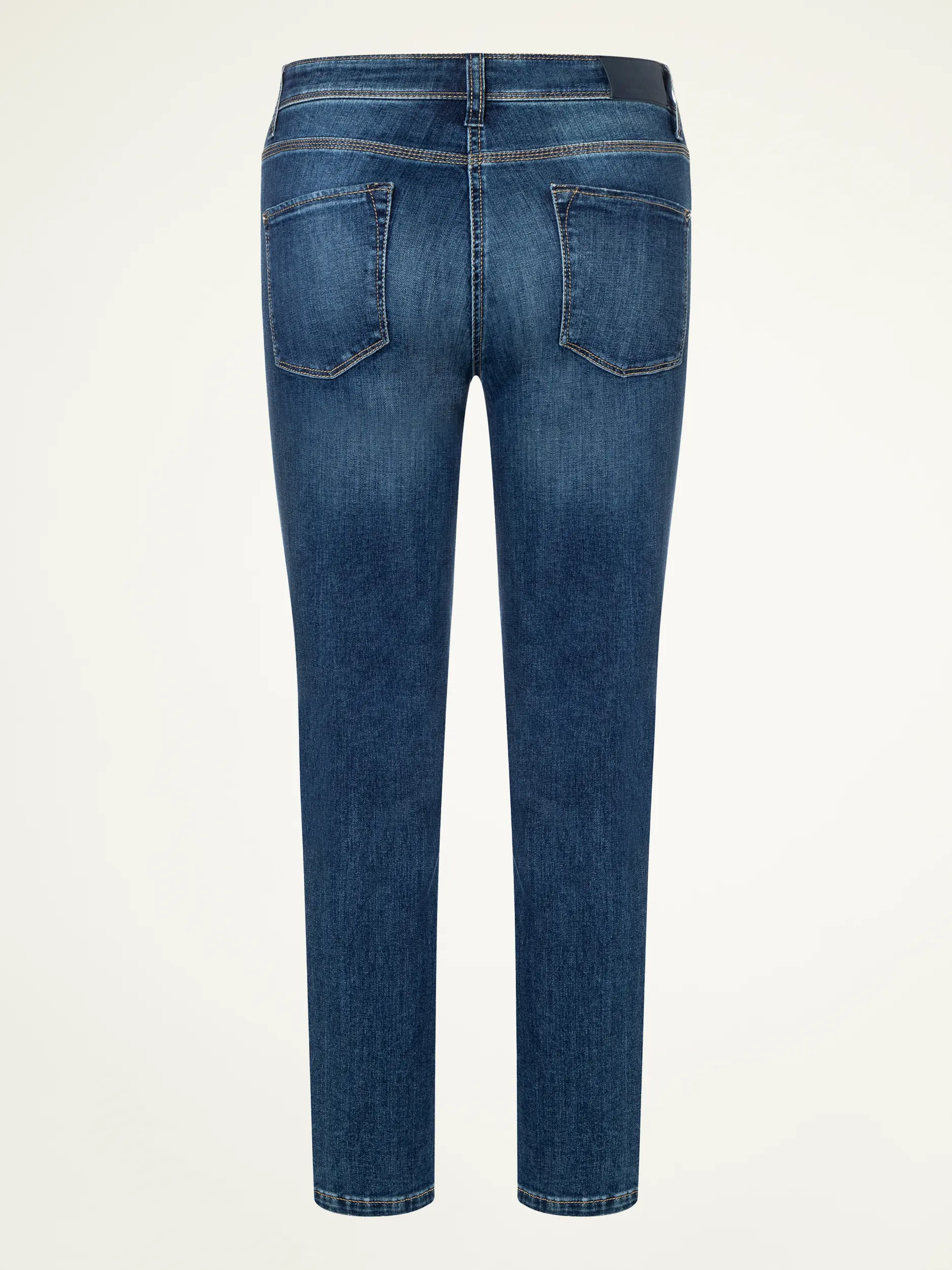 Jeans 'Piper short' - Artikel Rückseite - Farbe: Blau