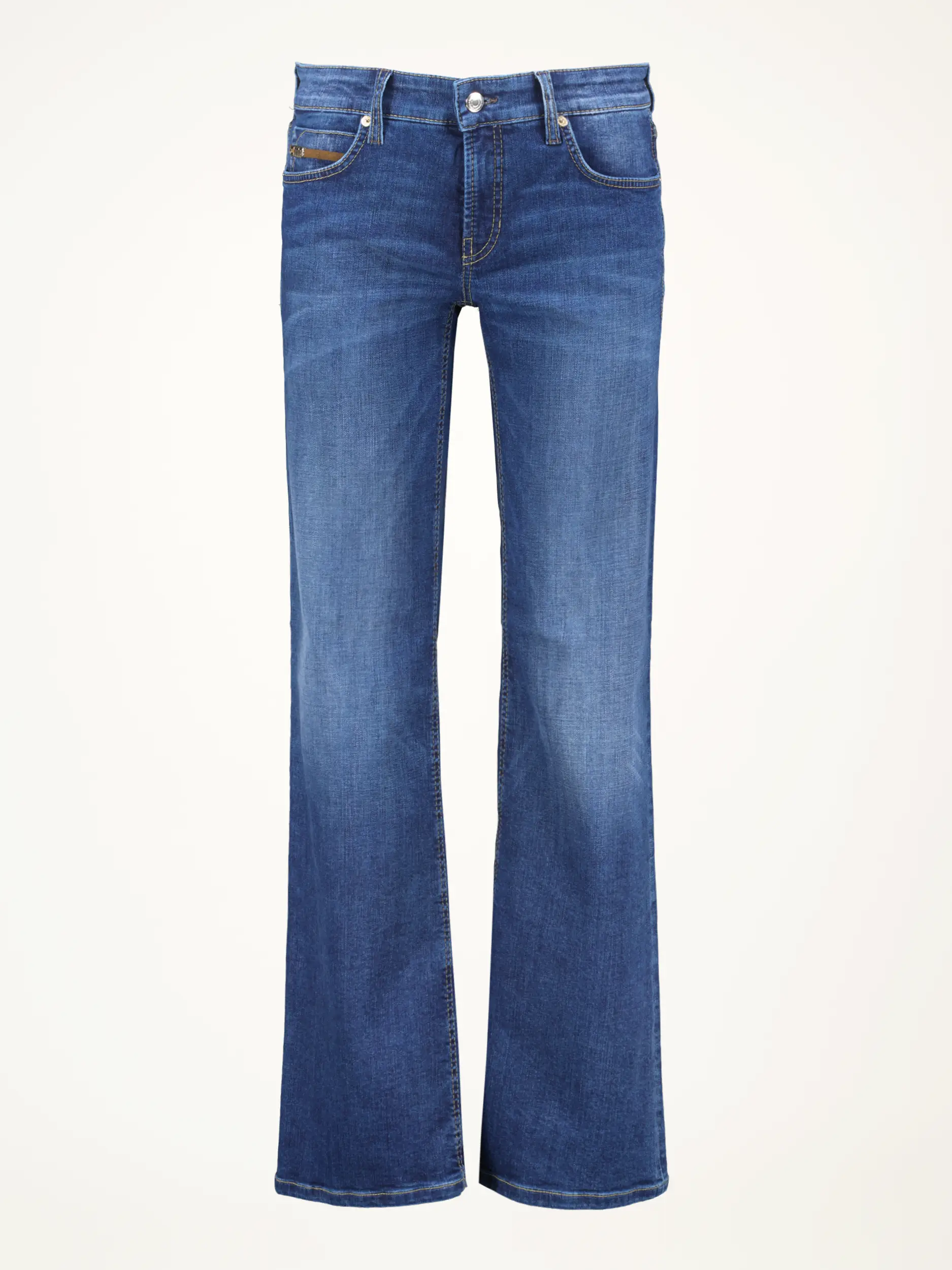 Mid Rise Flared Leg Jeans 'Tess' - Artikelansicht - Farbe: Blau