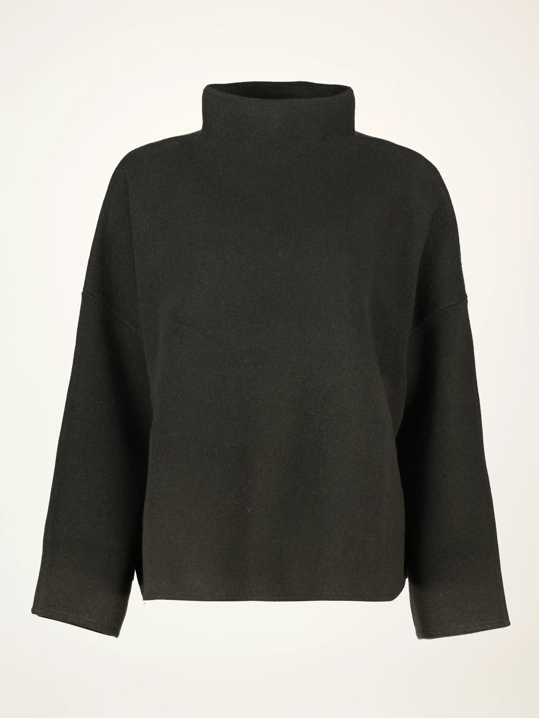 Pullover aus Wolle langarm - Artikelansicht - Farbe: Grün