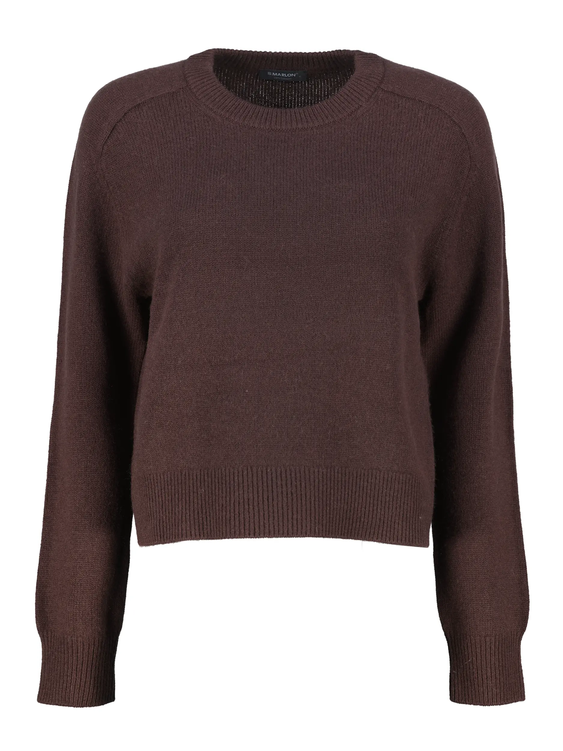 Pullover aus Kaschmir langarm - Artikel Vorderseite - Farbe: Braun
