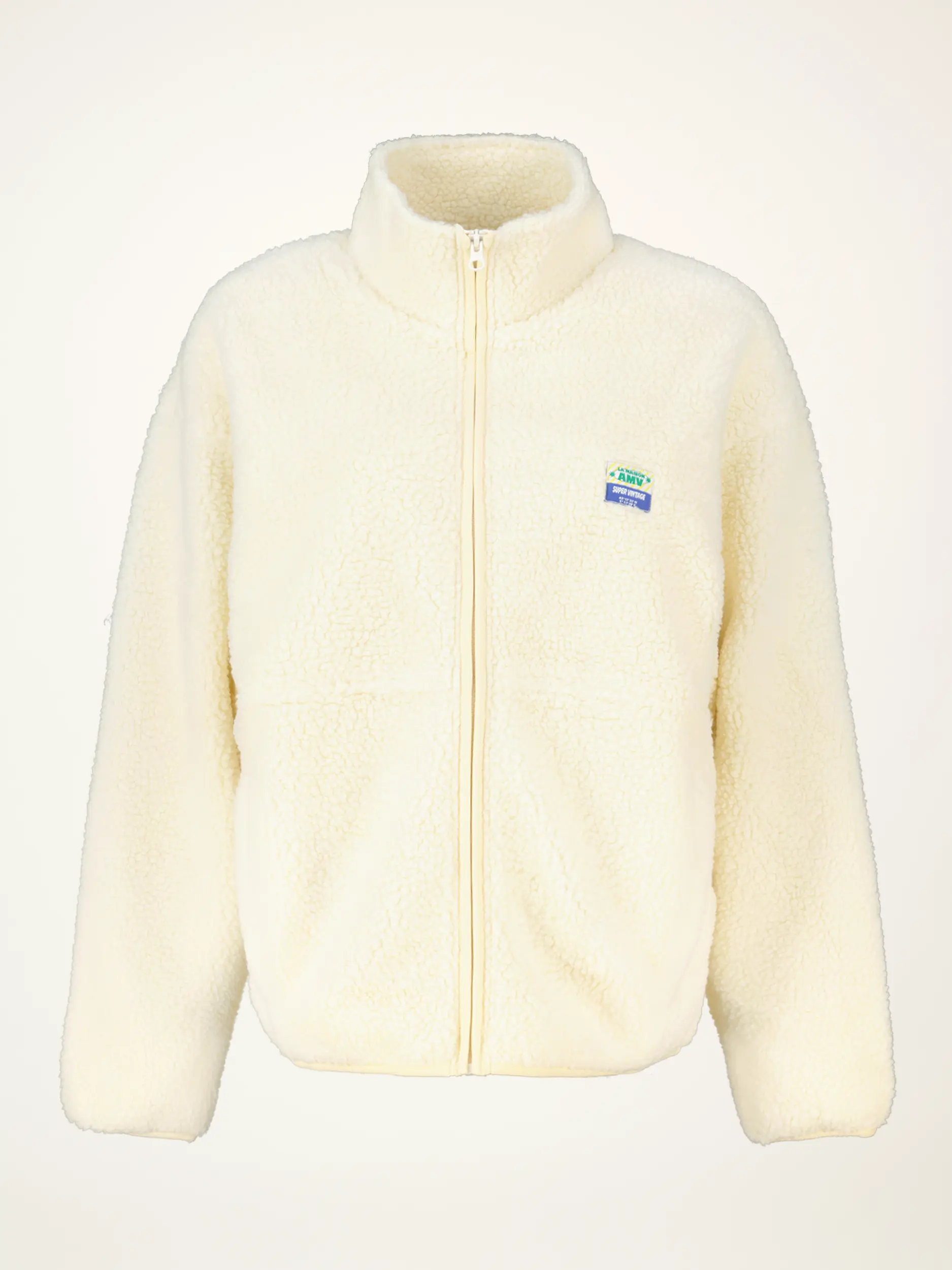 Oversized Jacke aus Bouclé - Artikelansicht - Farbe: Creme