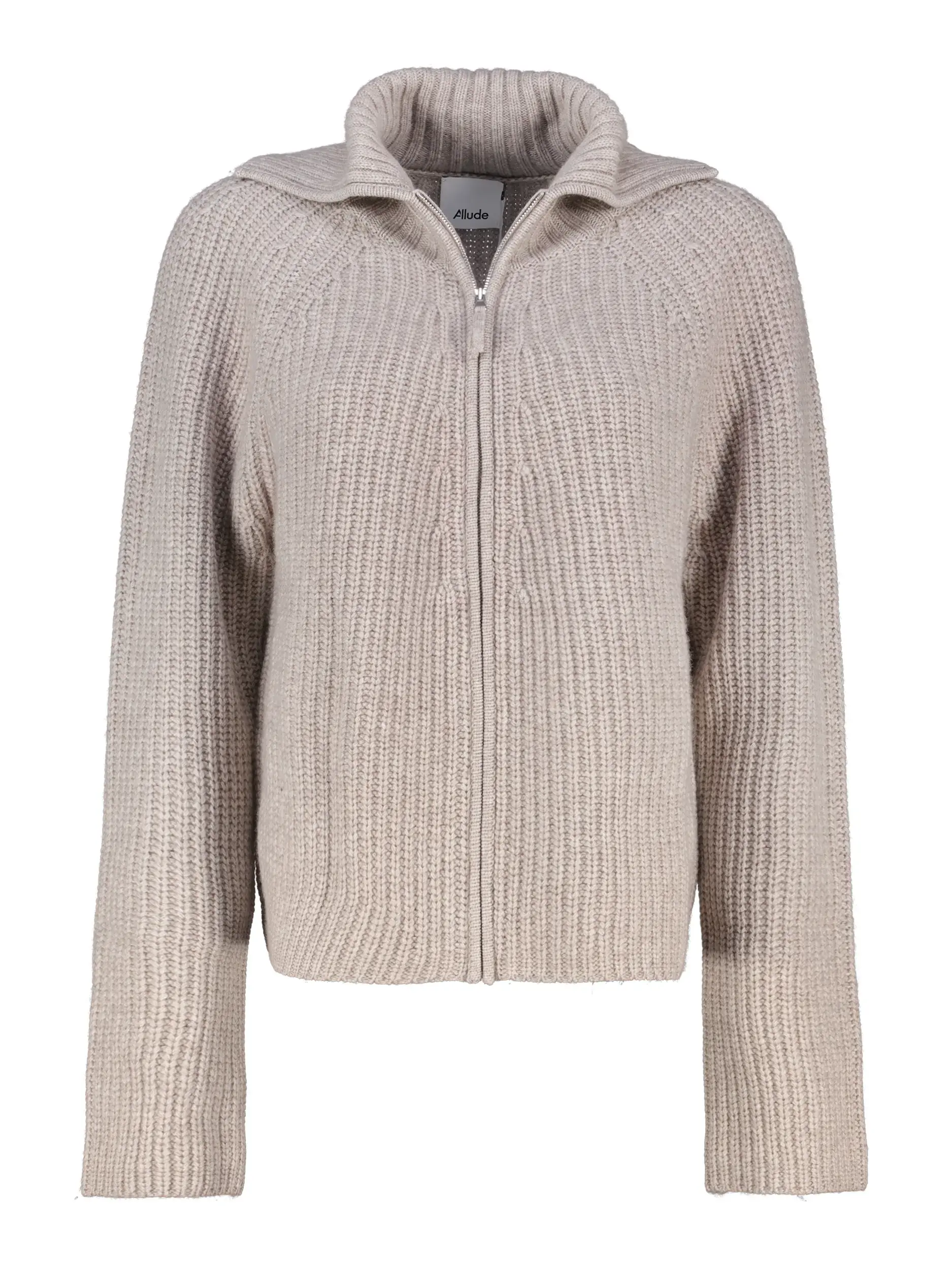 Strickjacke aus Wolle - Artikel Vorderseite - Farbe: Braun
