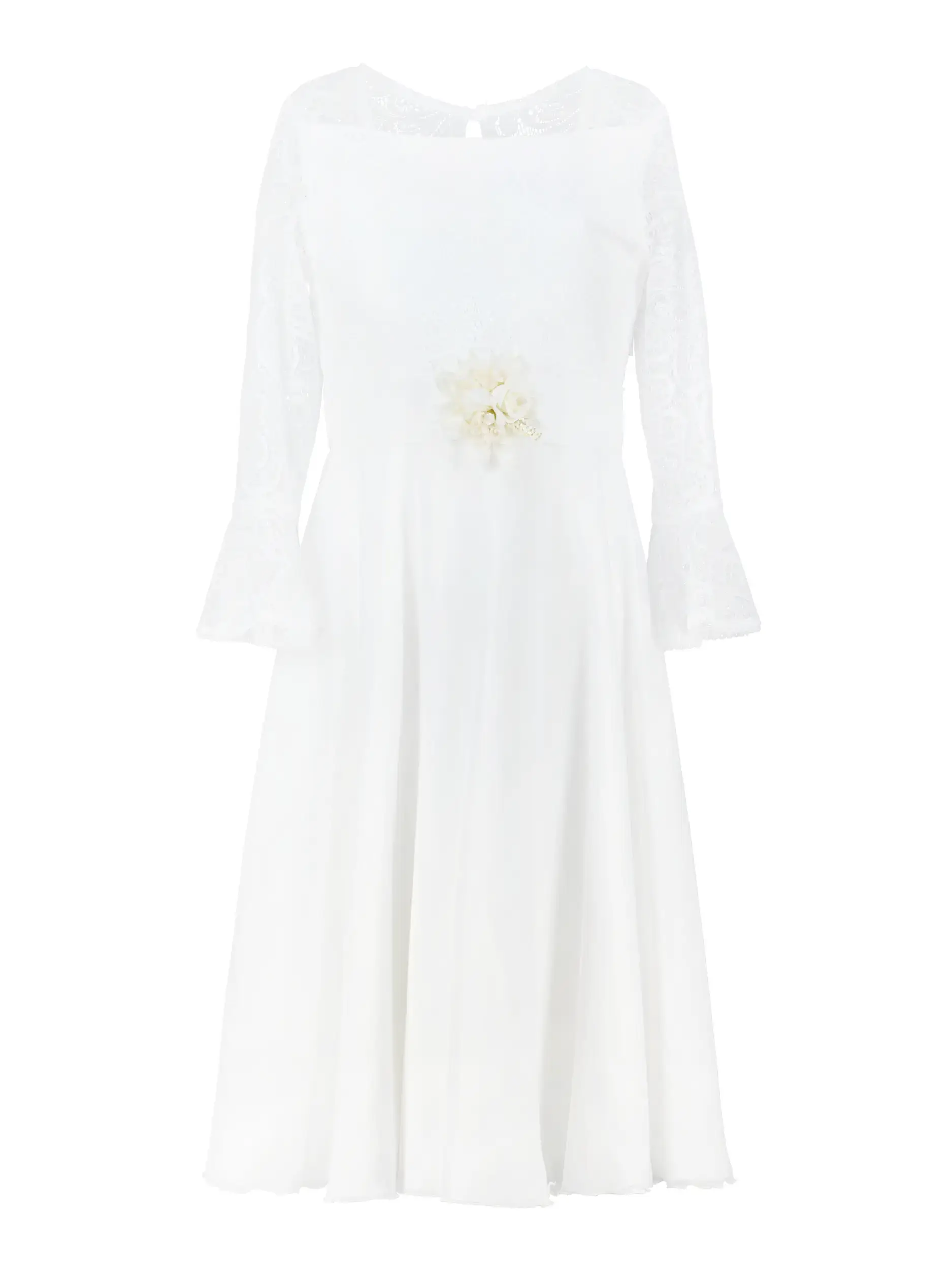 Mädchen Kommunionkleid - Artikelansicht - Farbe: Creme