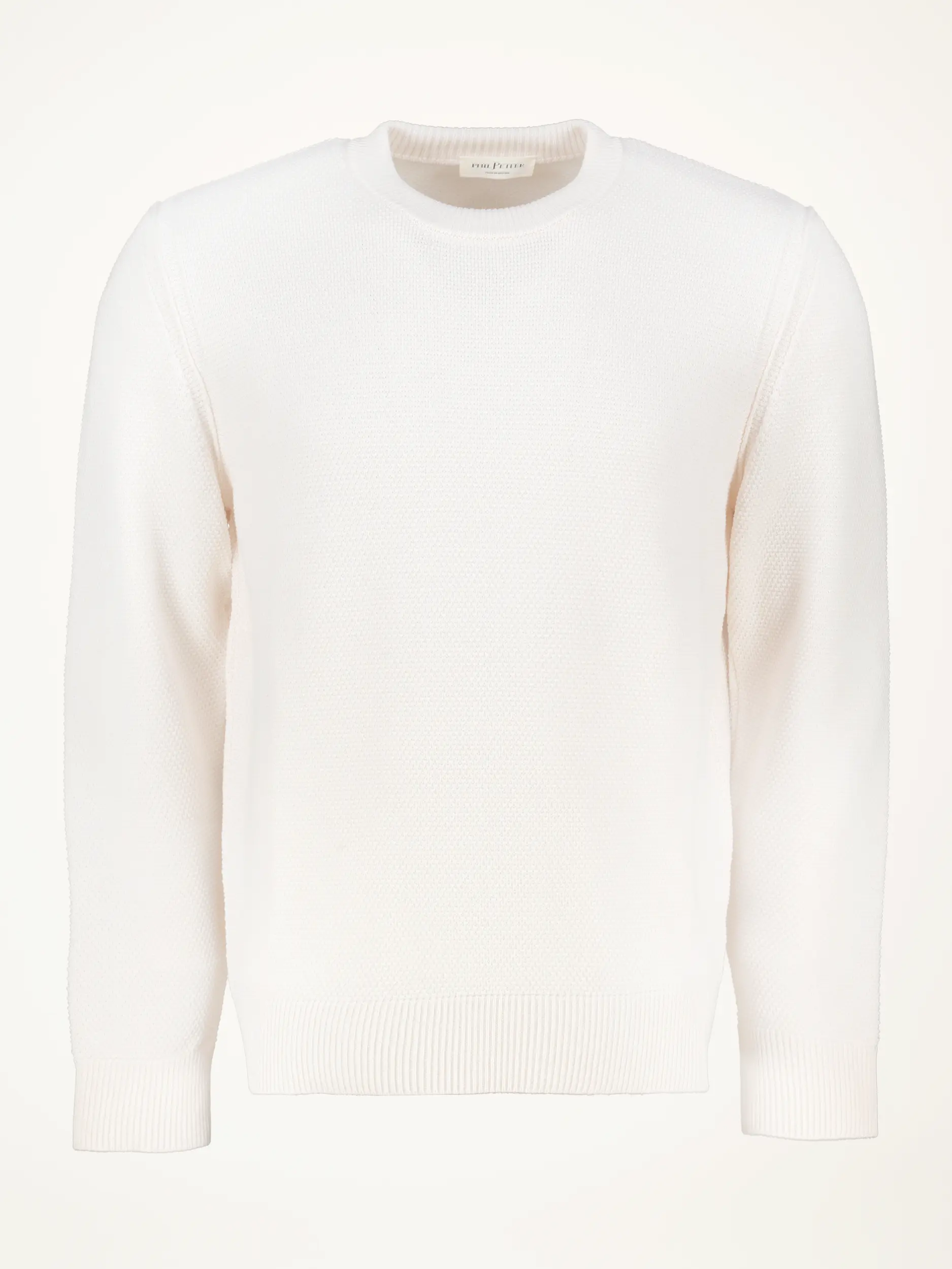 Pullover aus Wolle langarm - Artikelansicht - Farbe: Creme Pullover aus Wolle langarm - Artikelansicht - Farbe: Creme
