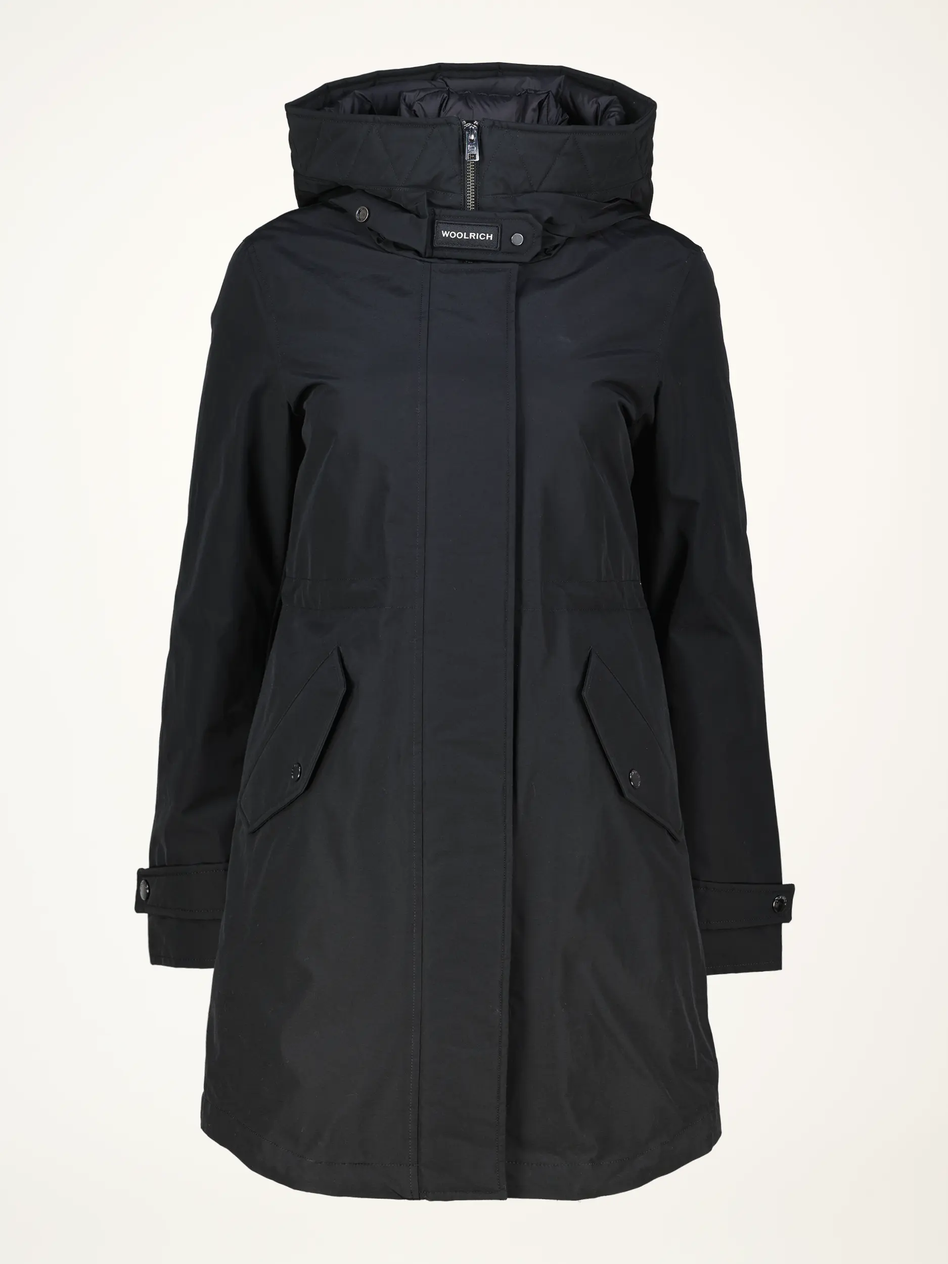 Parka 'Authentic' - Artikel Vorderseite - Farbe: Schwarz