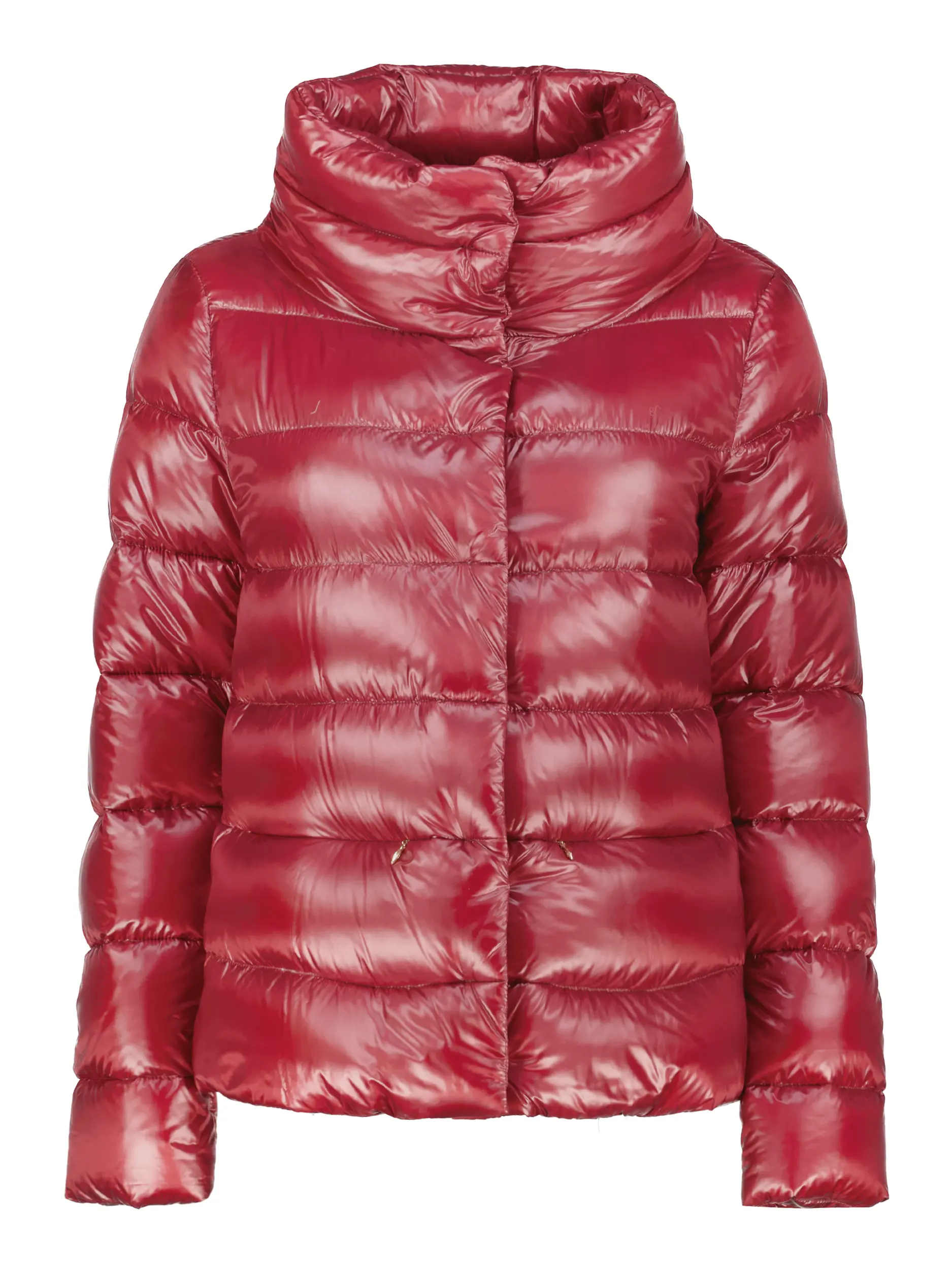 Daunenjacke - Artikel Vorderseite - Farbe: Rot Daunenjacke - Artikel Vorderseite - Farbe: Rot