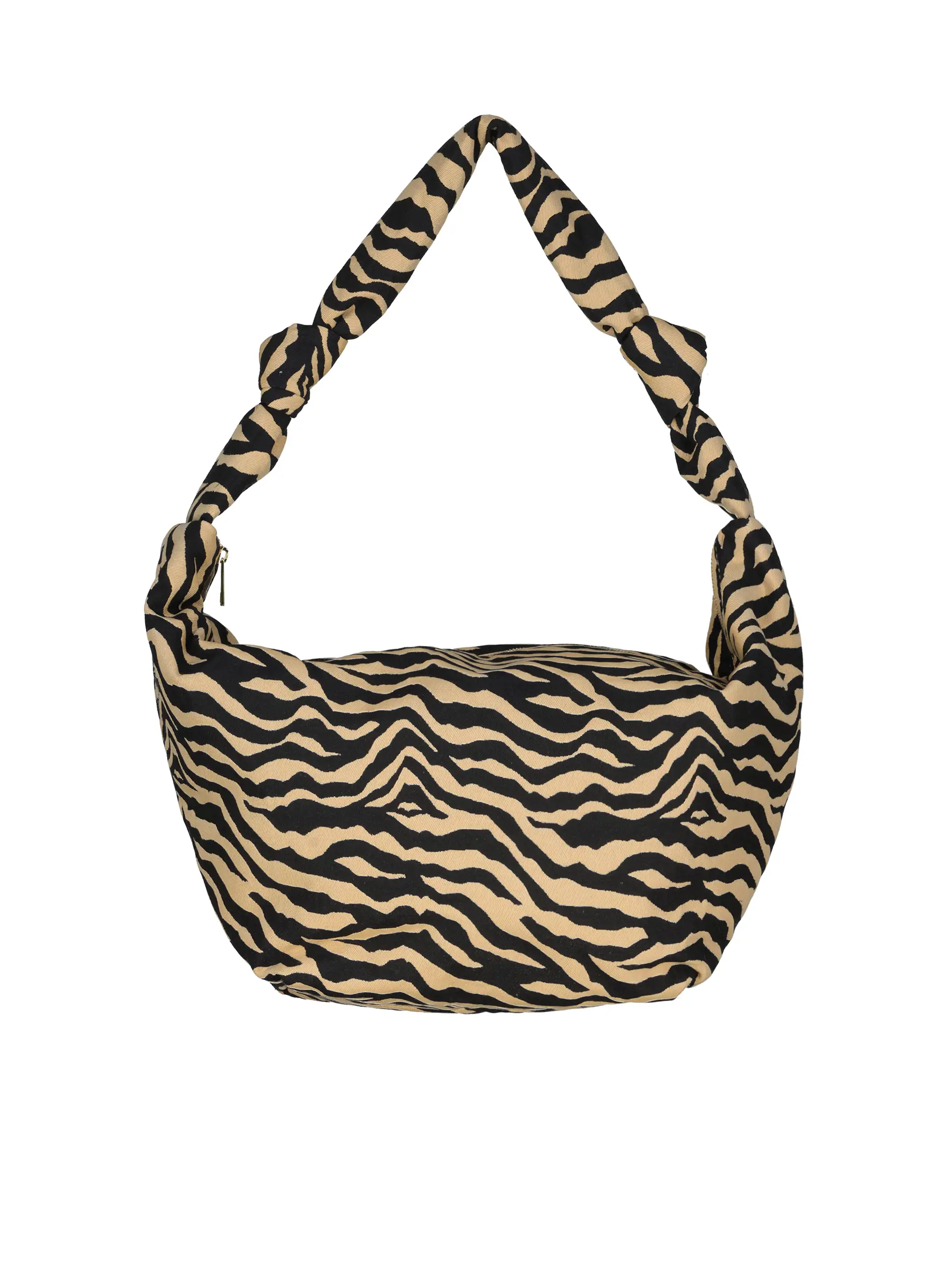 Tasche mit Zebramuster - Artikel Vorderseite - Farbe: Braun