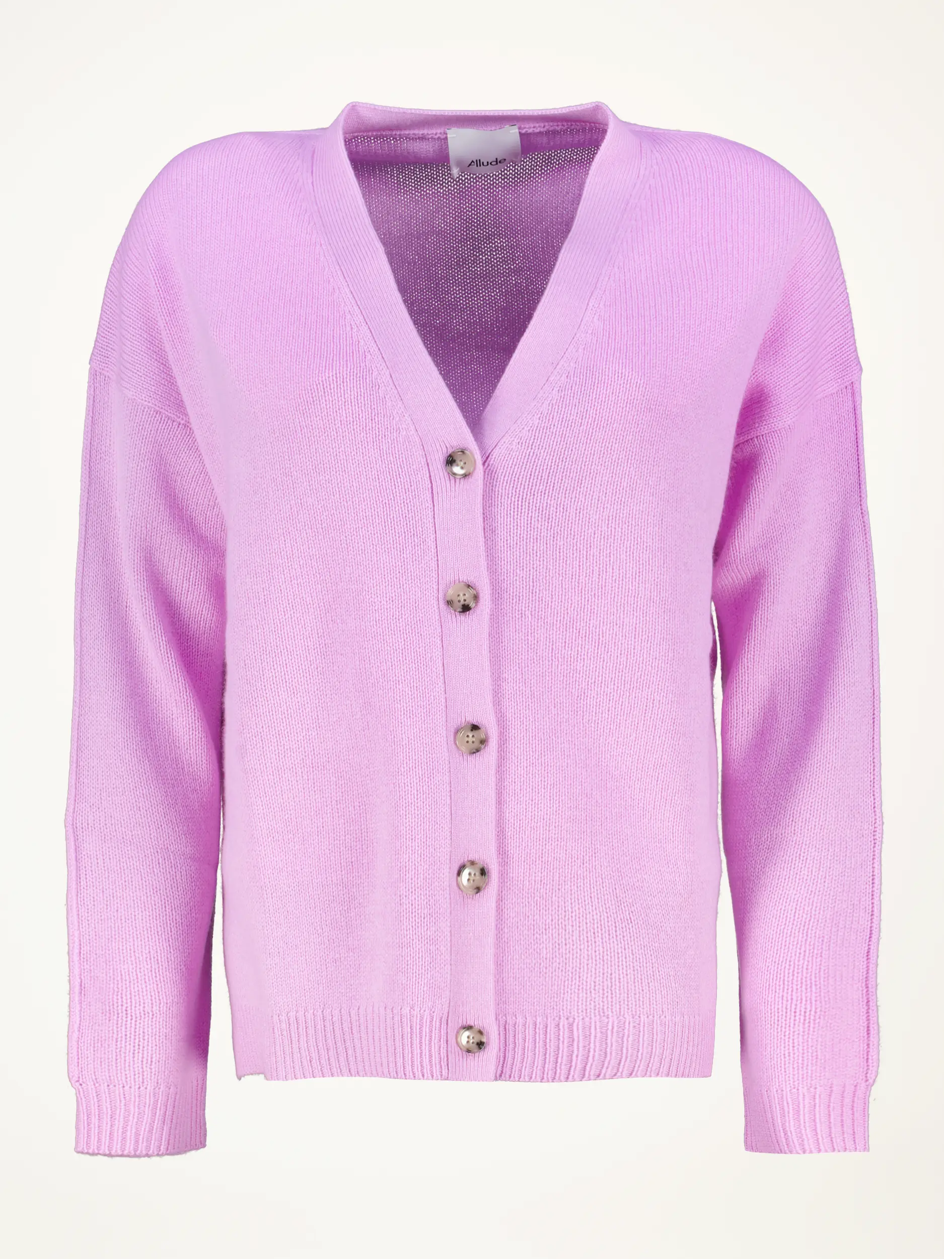 Strickjacke aus Kaschmir - Artikelansicht - Farbe: Violett