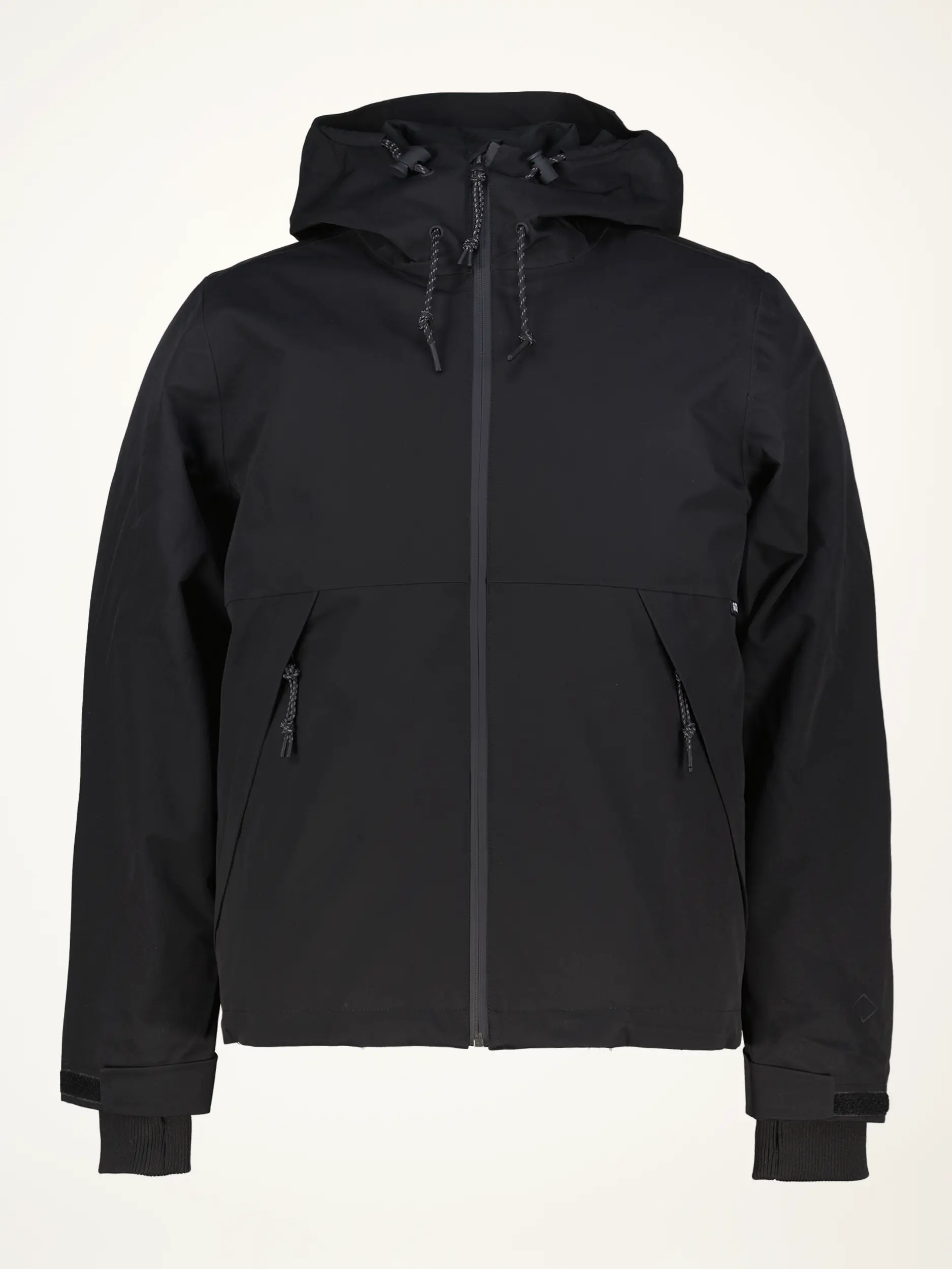 Wasserdichte Jacke 'Corentin' - Artikelansicht - Farbe: Schwarz