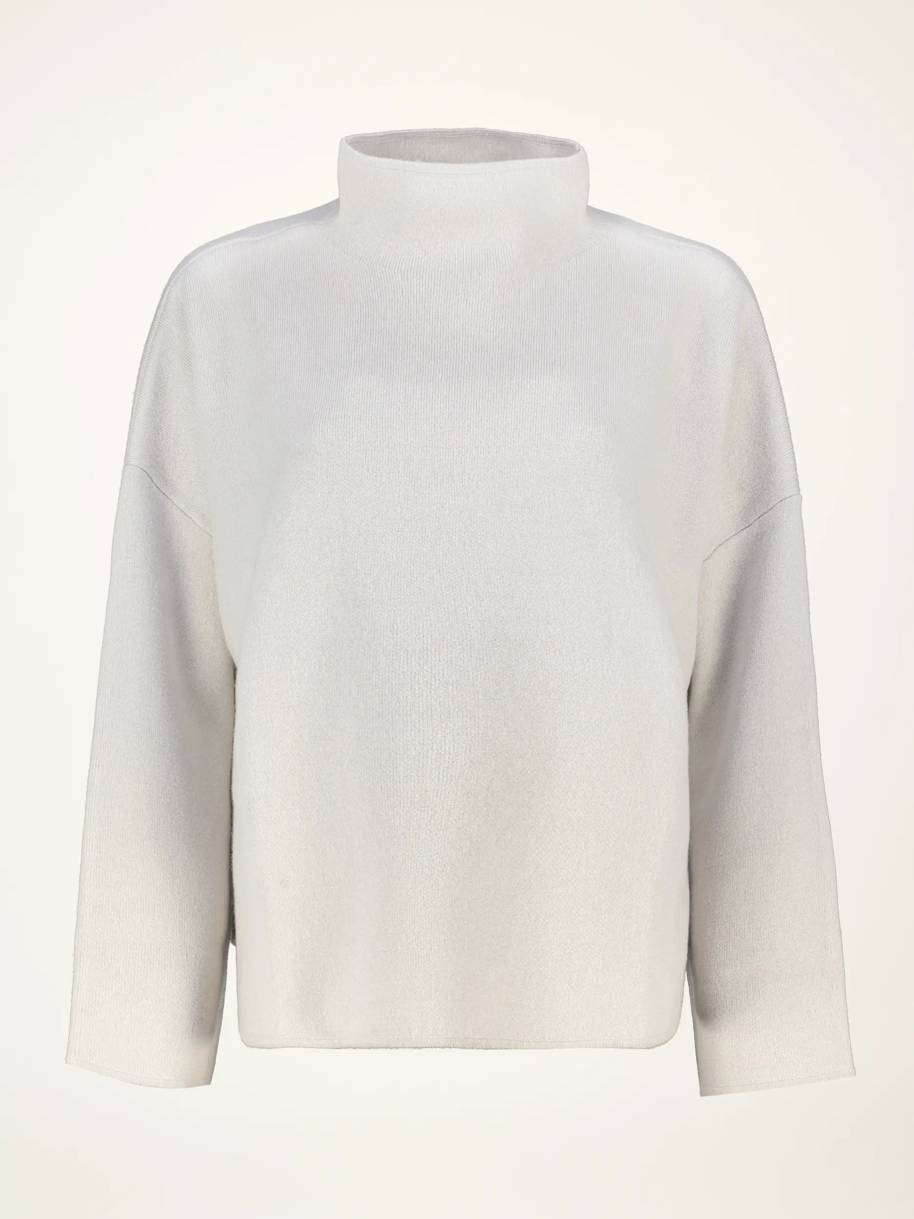 Pullover aus Wolle langarm - Artikelansicht - Farbe: Grau