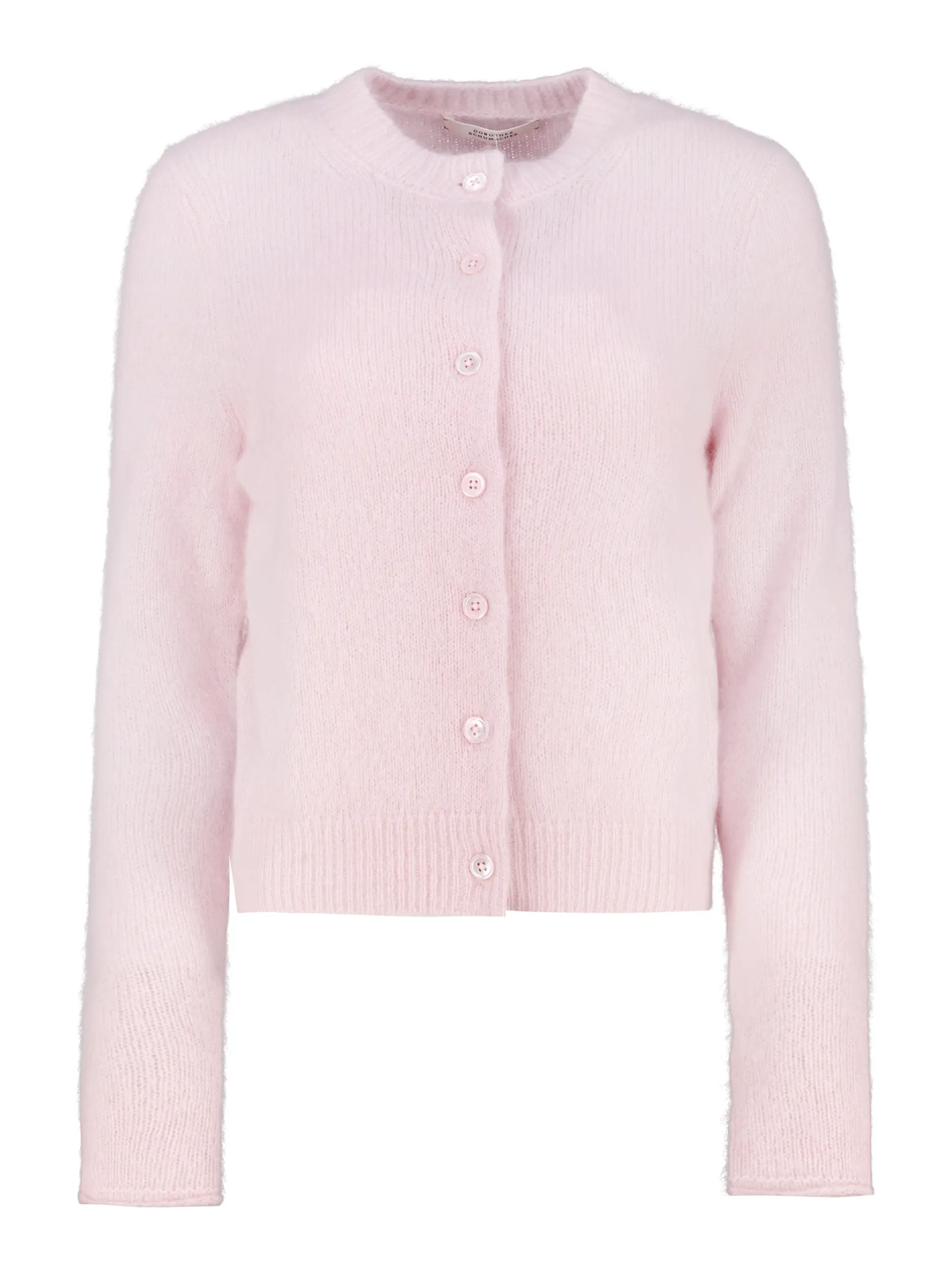 Strickjacke 'Luxury Love' aus Kaschmir - Artikel Vorderseite - Farbe: Rosa&Pink
