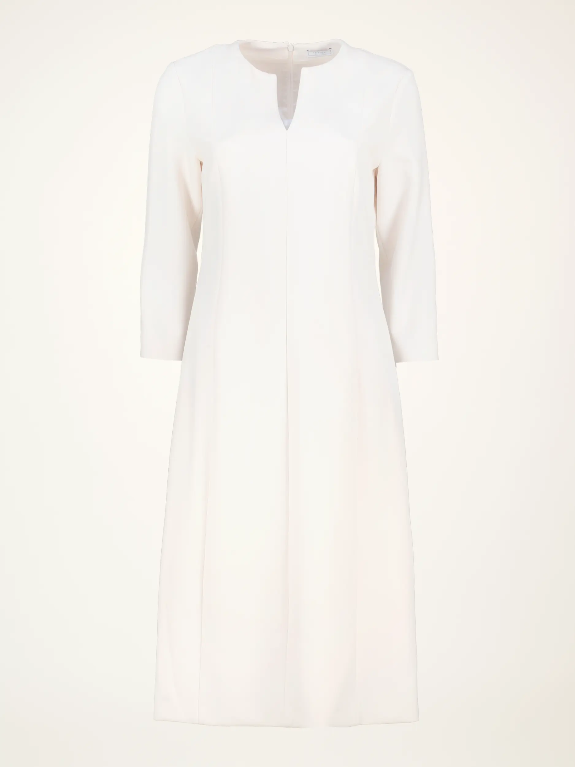 Midikleid langarm - Artikelansicht - Farbe: Beige