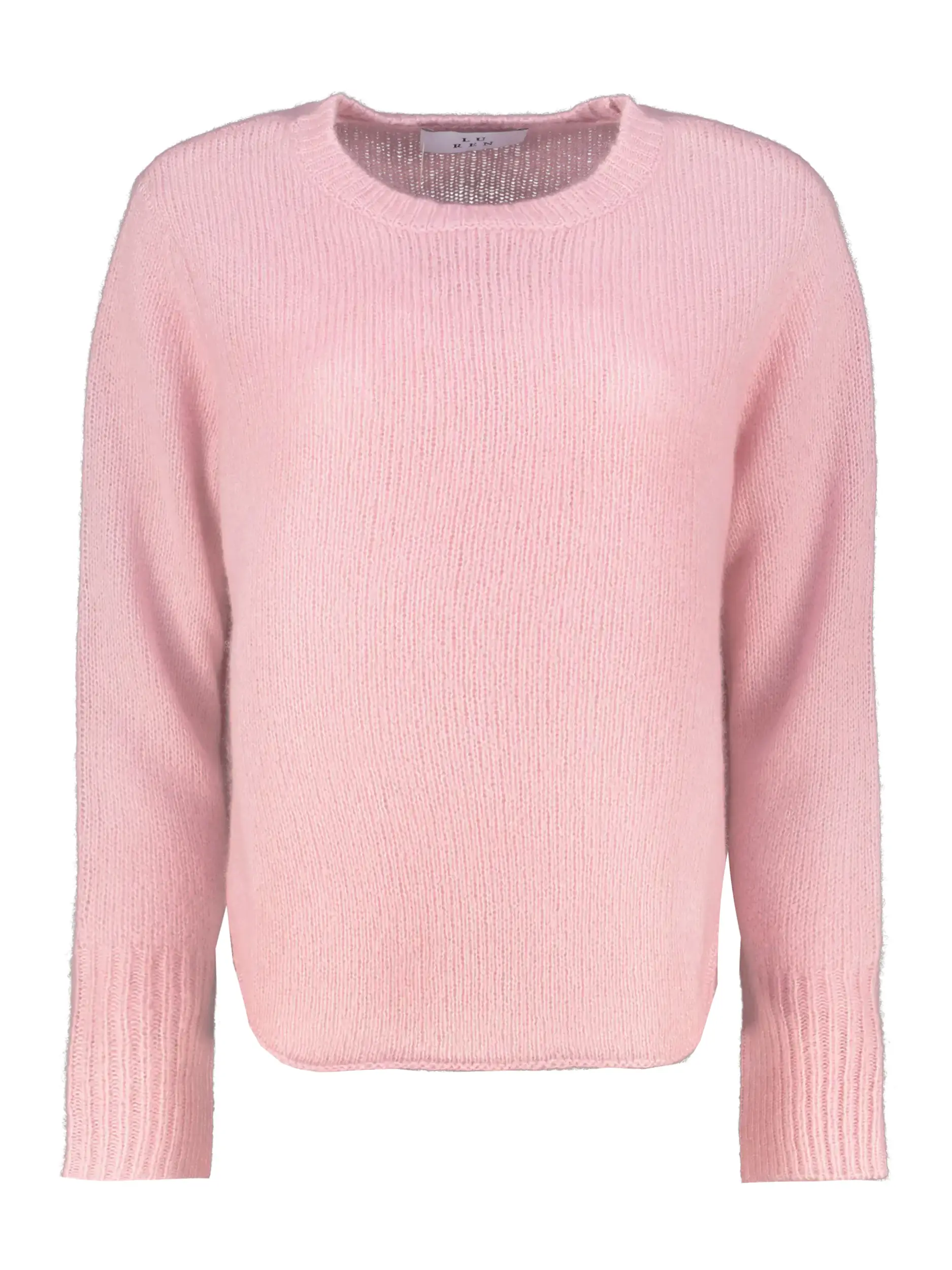 Pullover 'Maicon' aus Kaschmir Seide Mix - Artikel Vorderseite - Farbe: Rosa&Pink