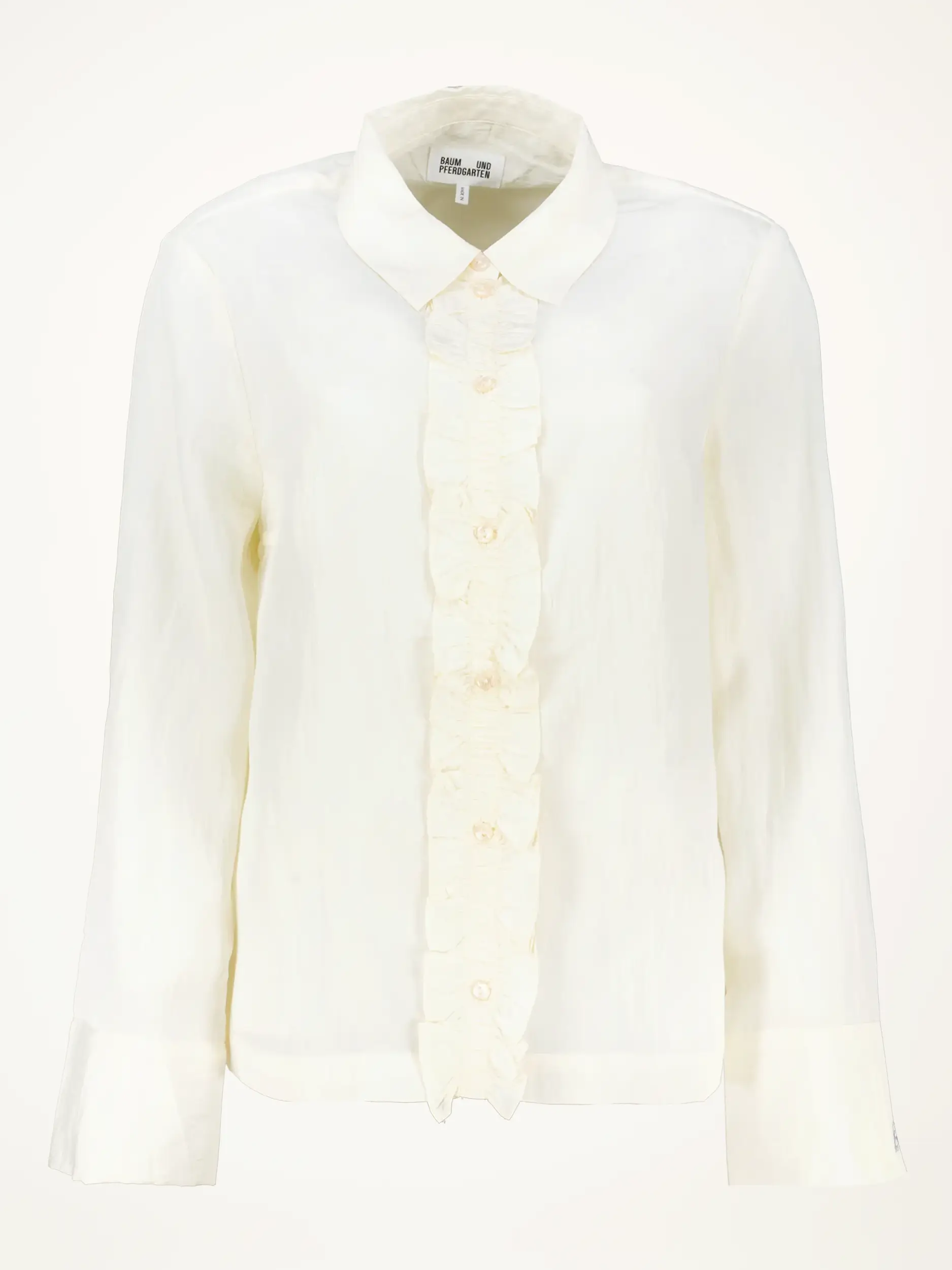 Bluse langarm - Artikelansicht - Farbe: Creme