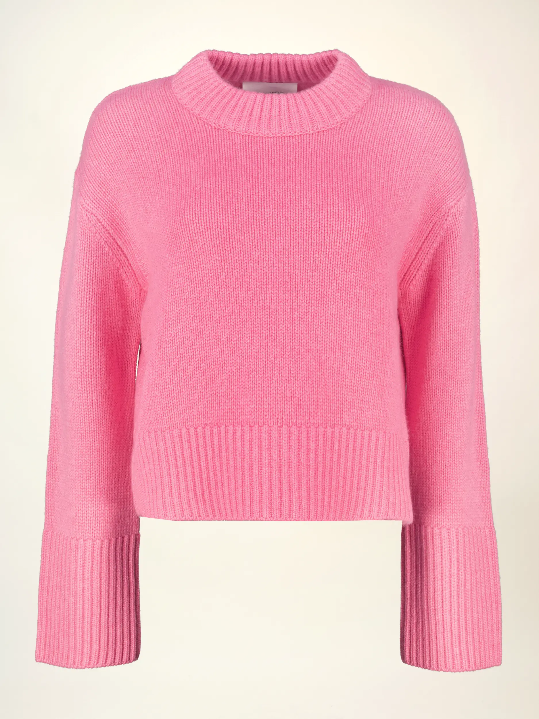 Pullover 'Sony' aus Kaschmir langarm - Artikelansicht - Farbe: Rosa&Pink