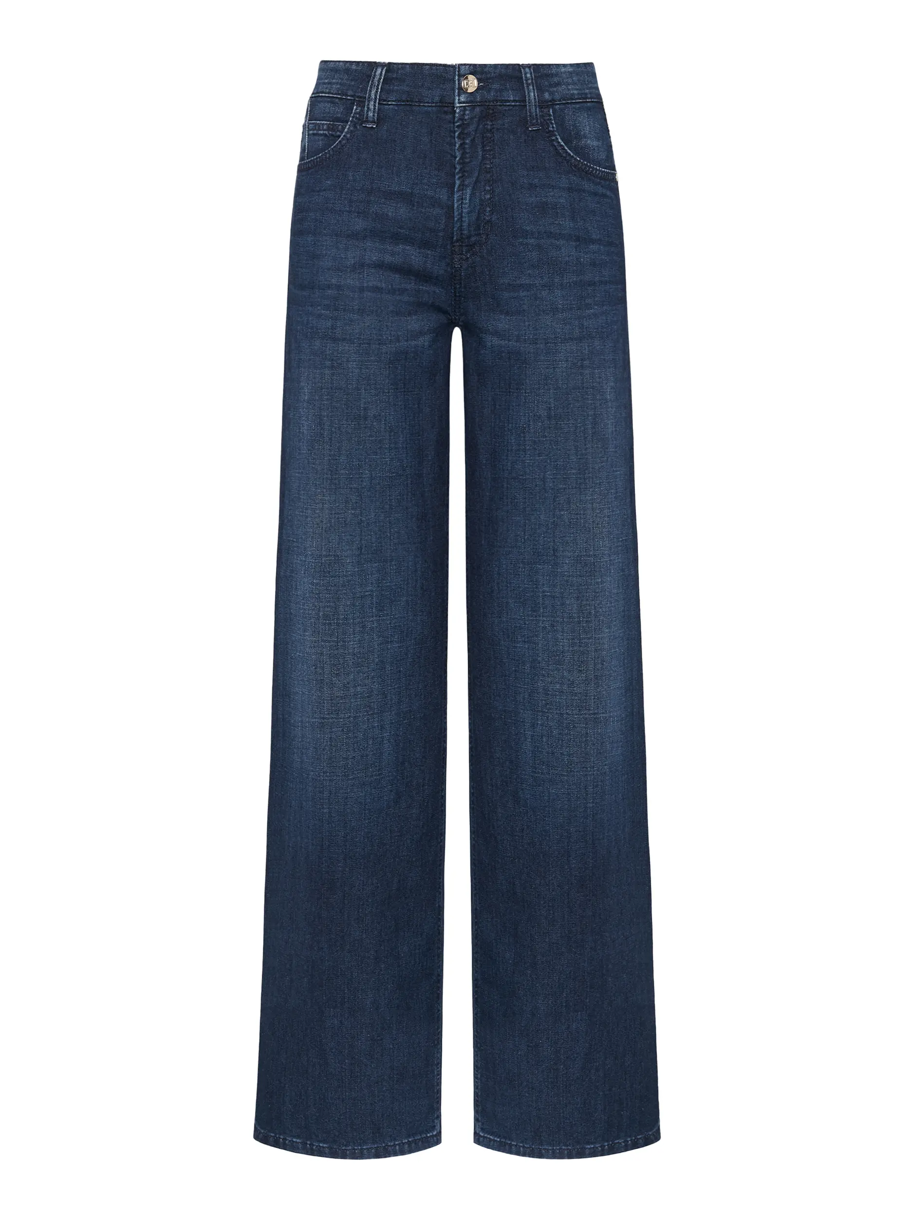 High Rise Wide Leg Jeans 'Aimee' - Artikel Vorderseite - Farbe: Blau