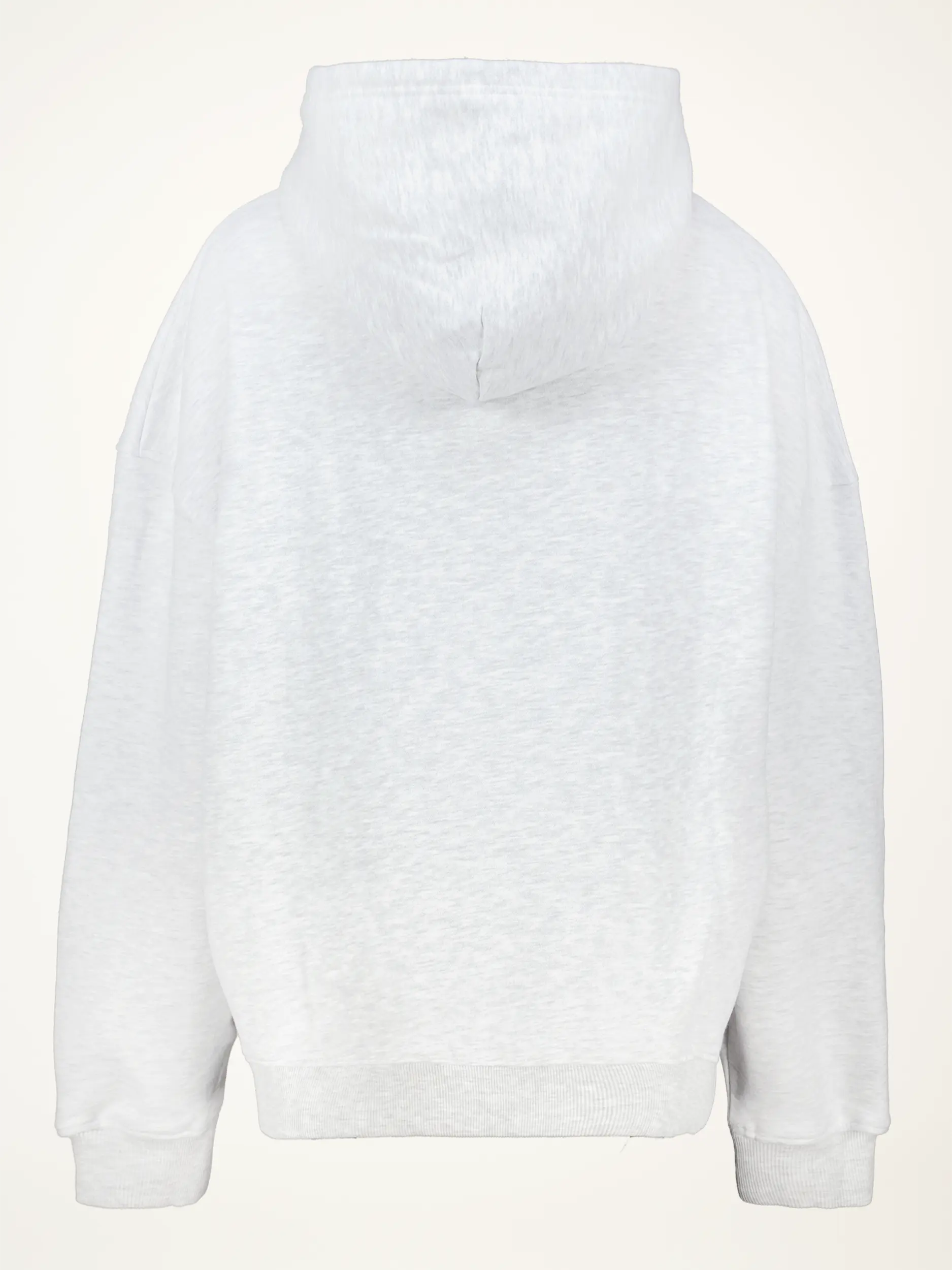 Oversized Sweatshirt 'Fluffy' - Artikel Rückseite - Farbe: Grau