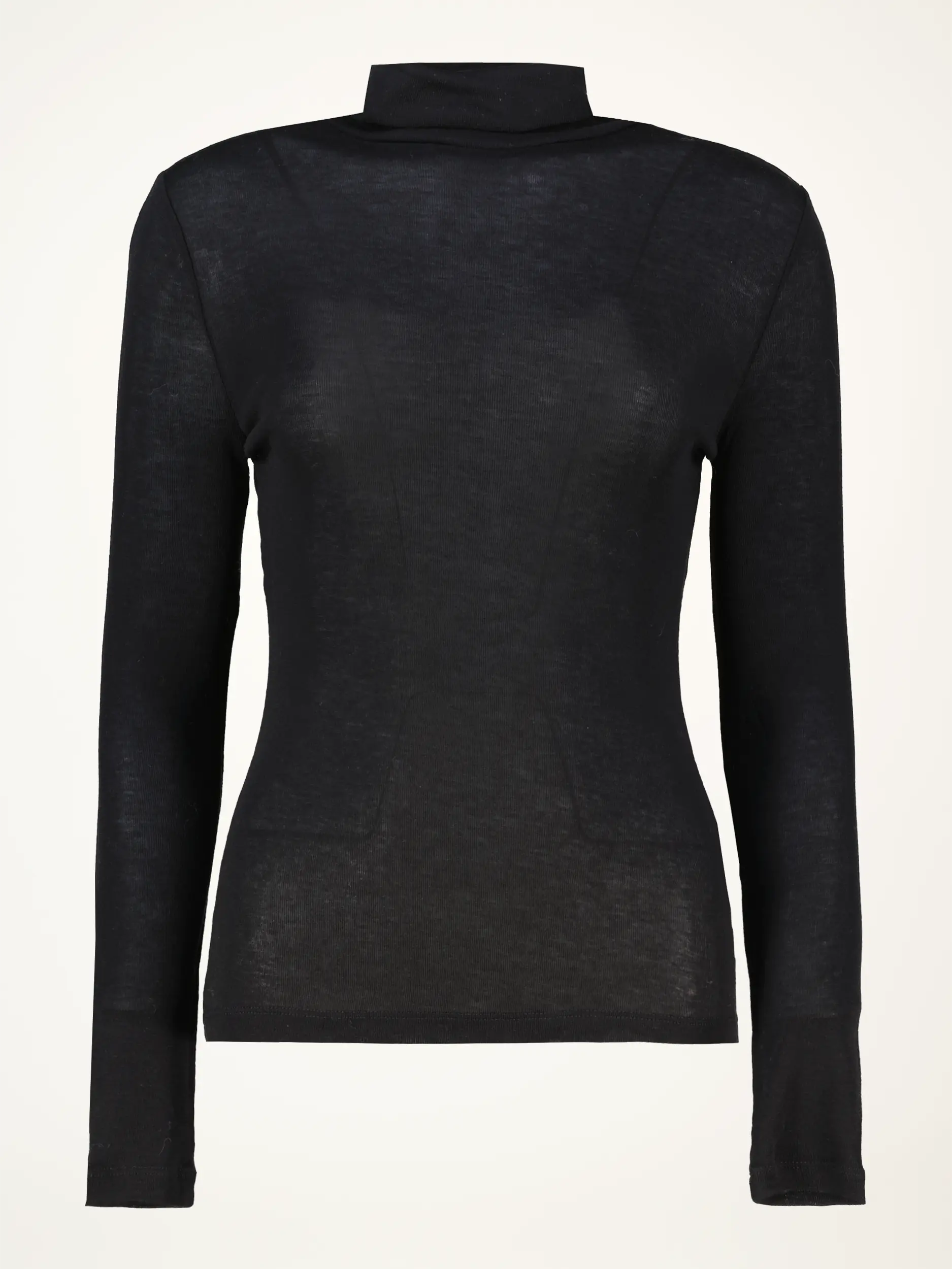 Langarmshirt 'Zerafne' langarm - Artikelansicht - Farbe: Schwarz