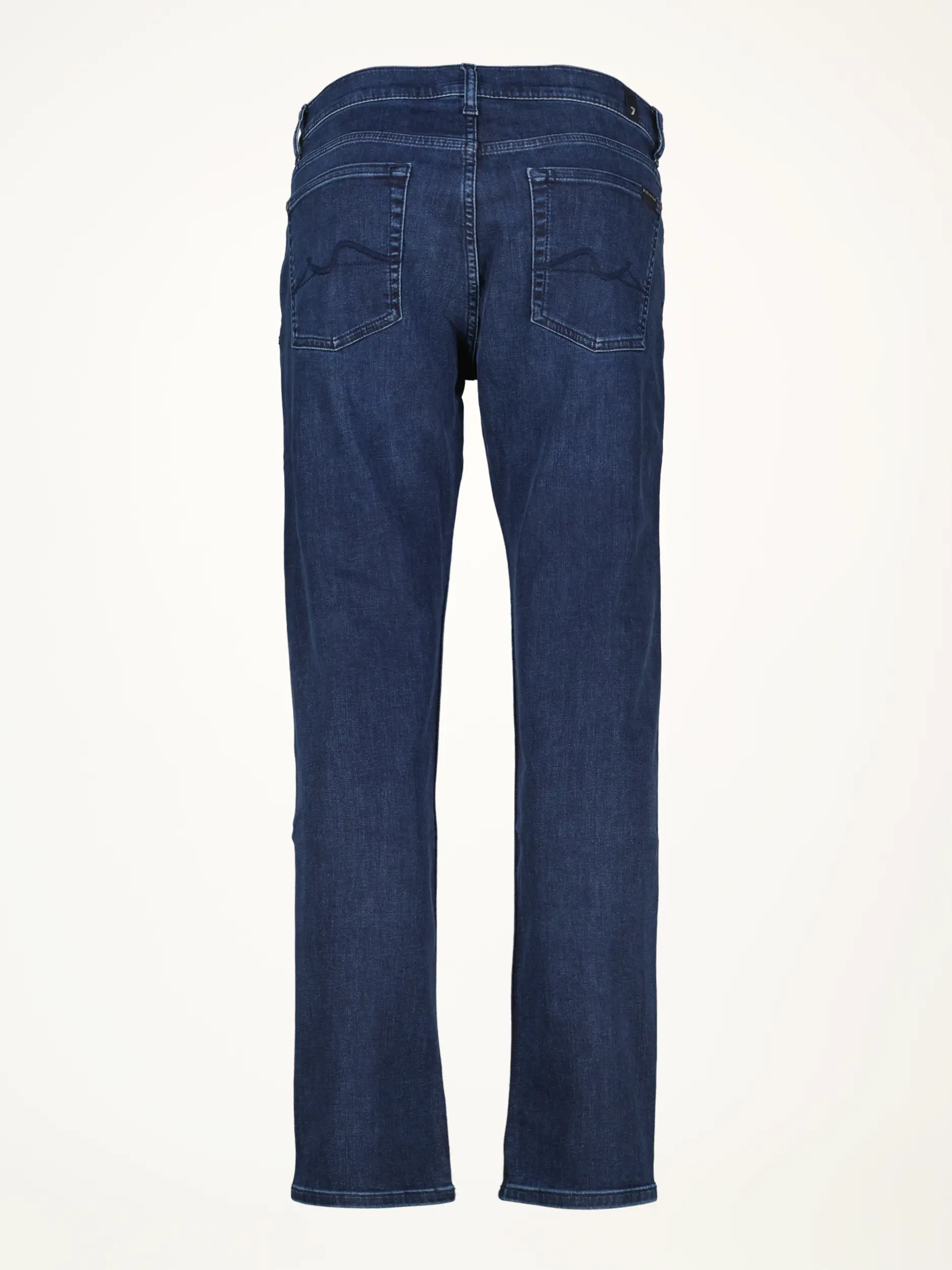 Mid Rise Slim Fit Jeans - Artikel Rückseite - Farbe: Blau