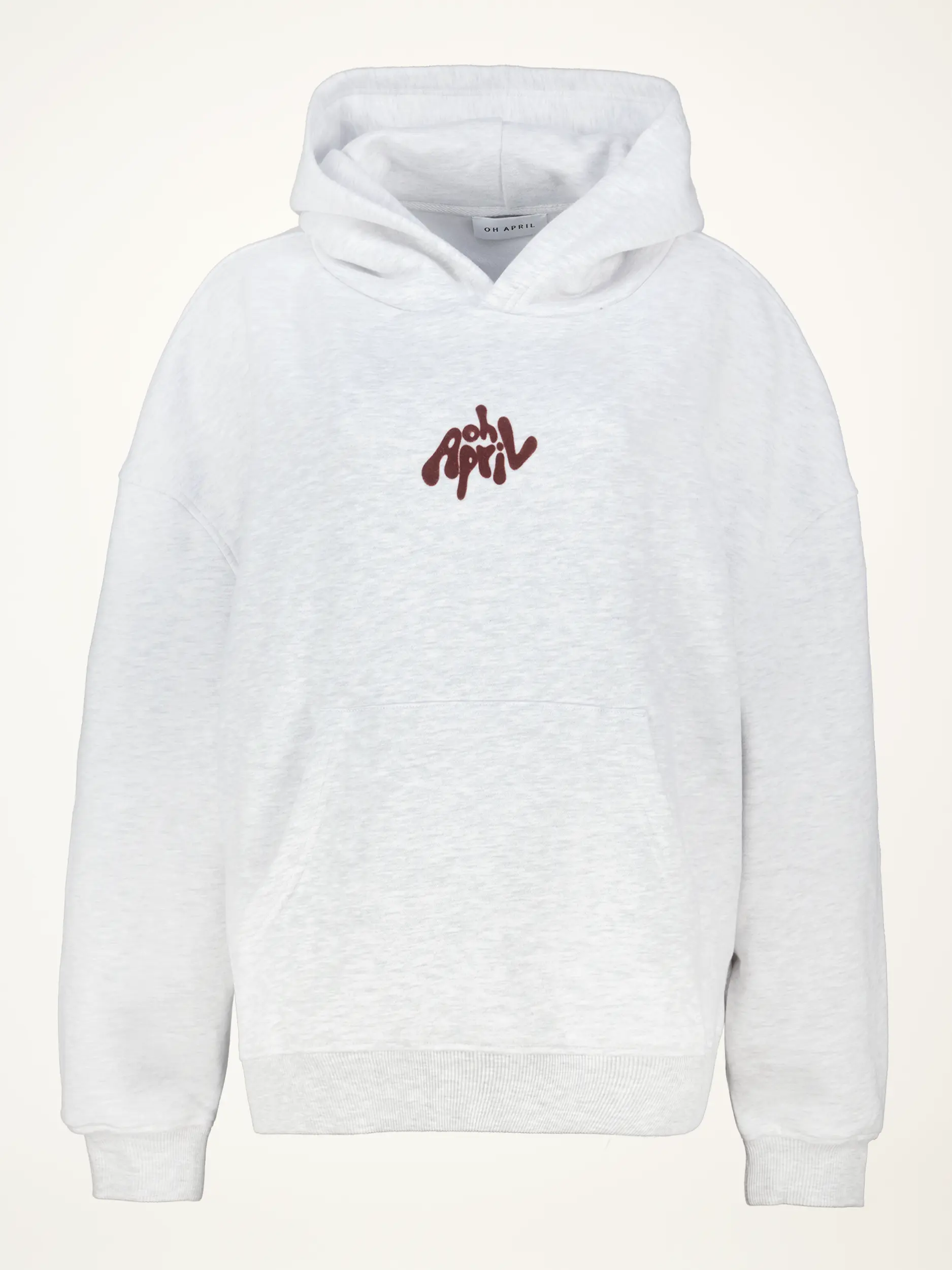 Oversized Sweatshirt 'Fluffy' - Artikelansicht - Farbe: Grau