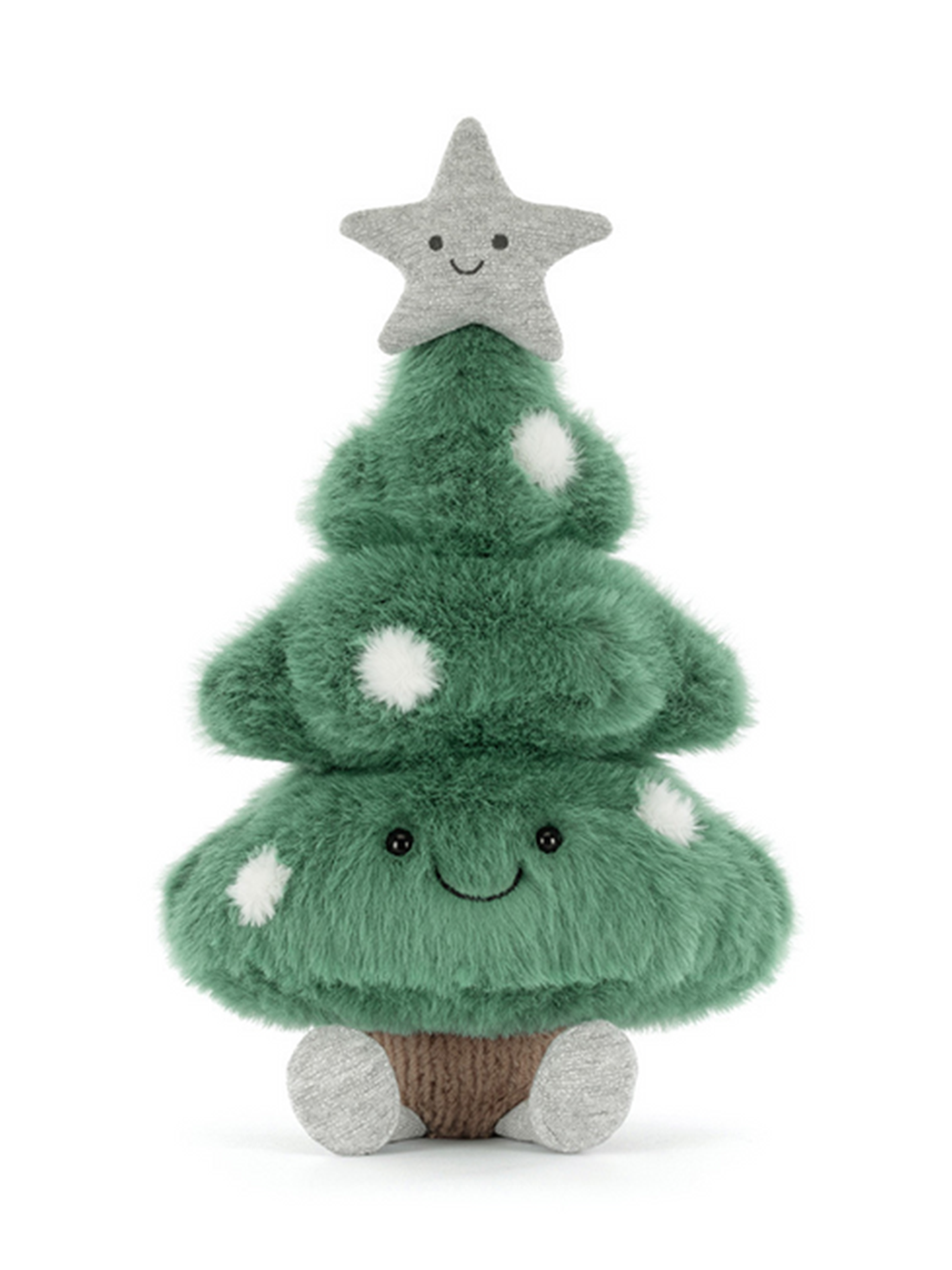 Jellycat-Stofftier 'Amuseables Christmas Tree' - Artikel Vorderseite - Farbe: Grün