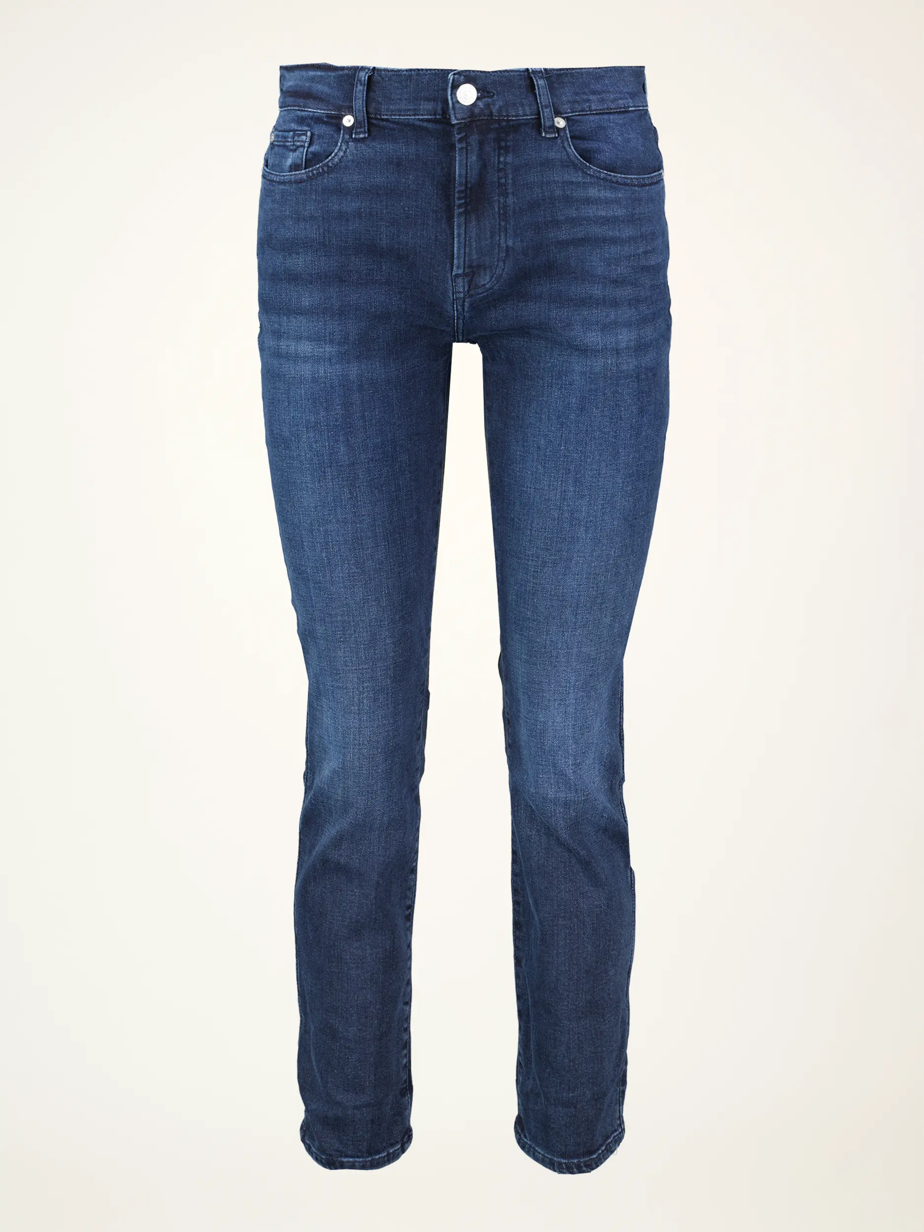 High Rise Skinny Jeans 'Relaxed Skinny' - Artikelansicht - Farbe: Blau