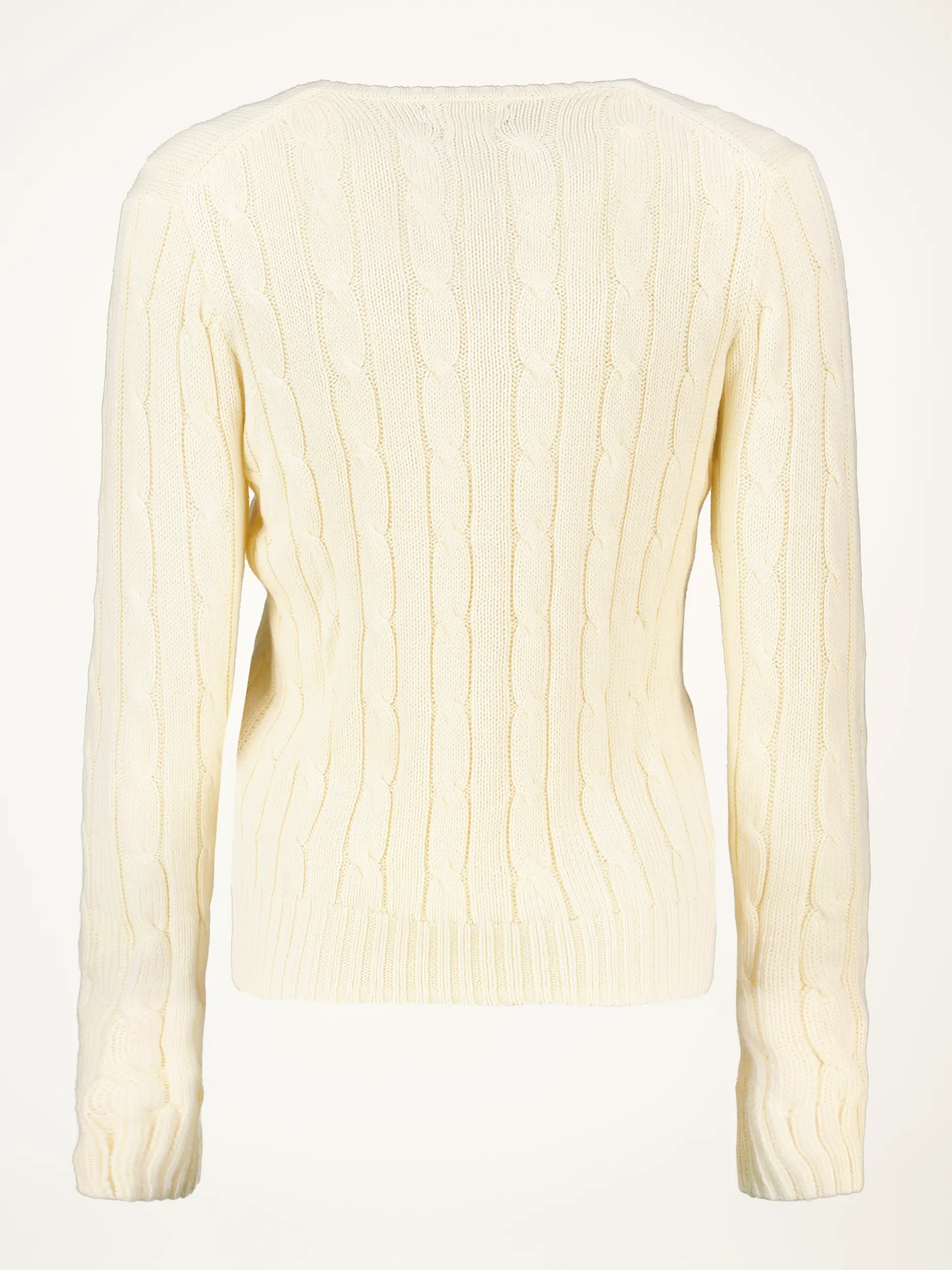 Pullover  - Artikel Rückseite - Farbe: Creme