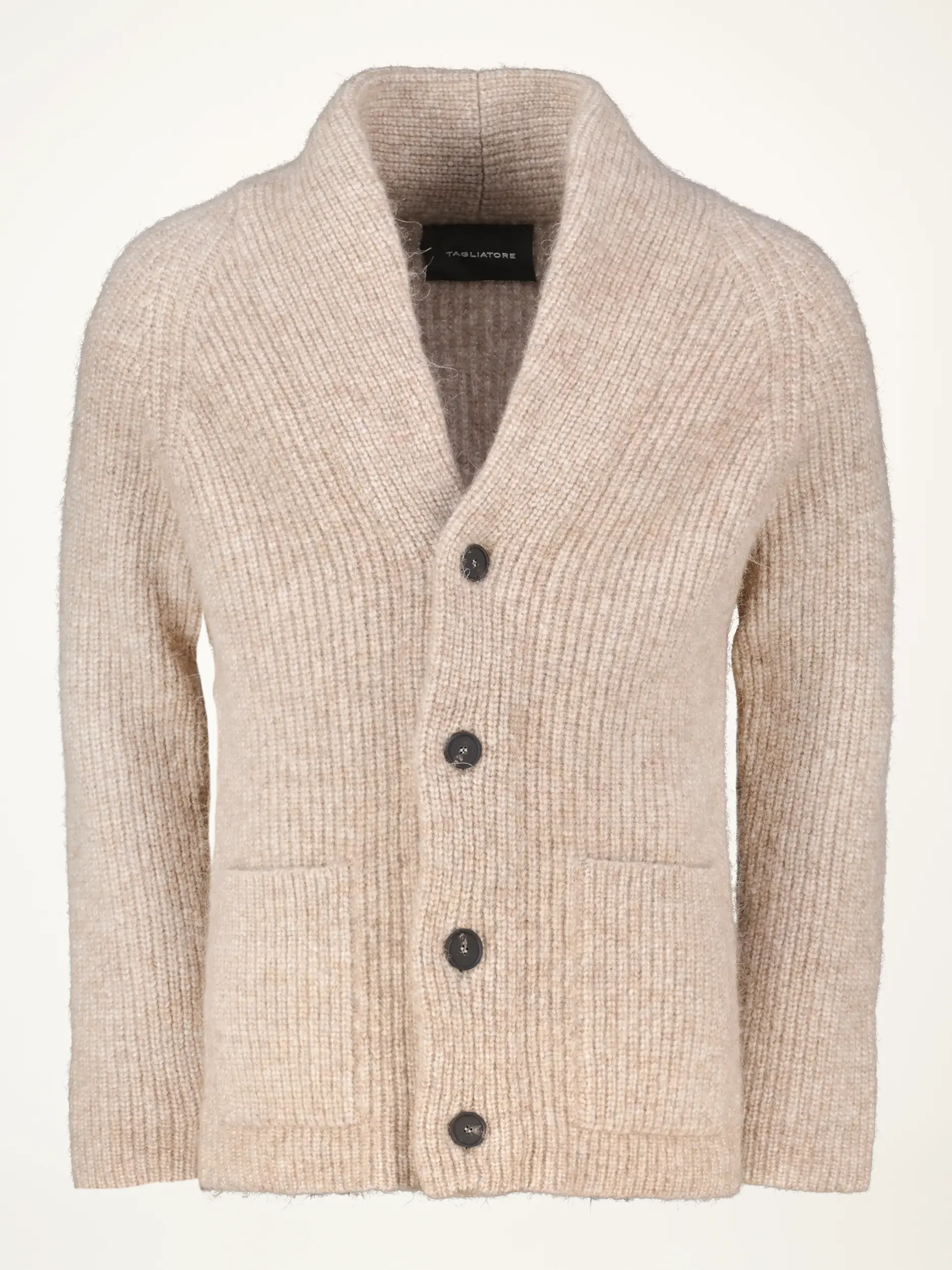 Strickjacke 'Jackson' - Artikelansicht - Farbe: Braun