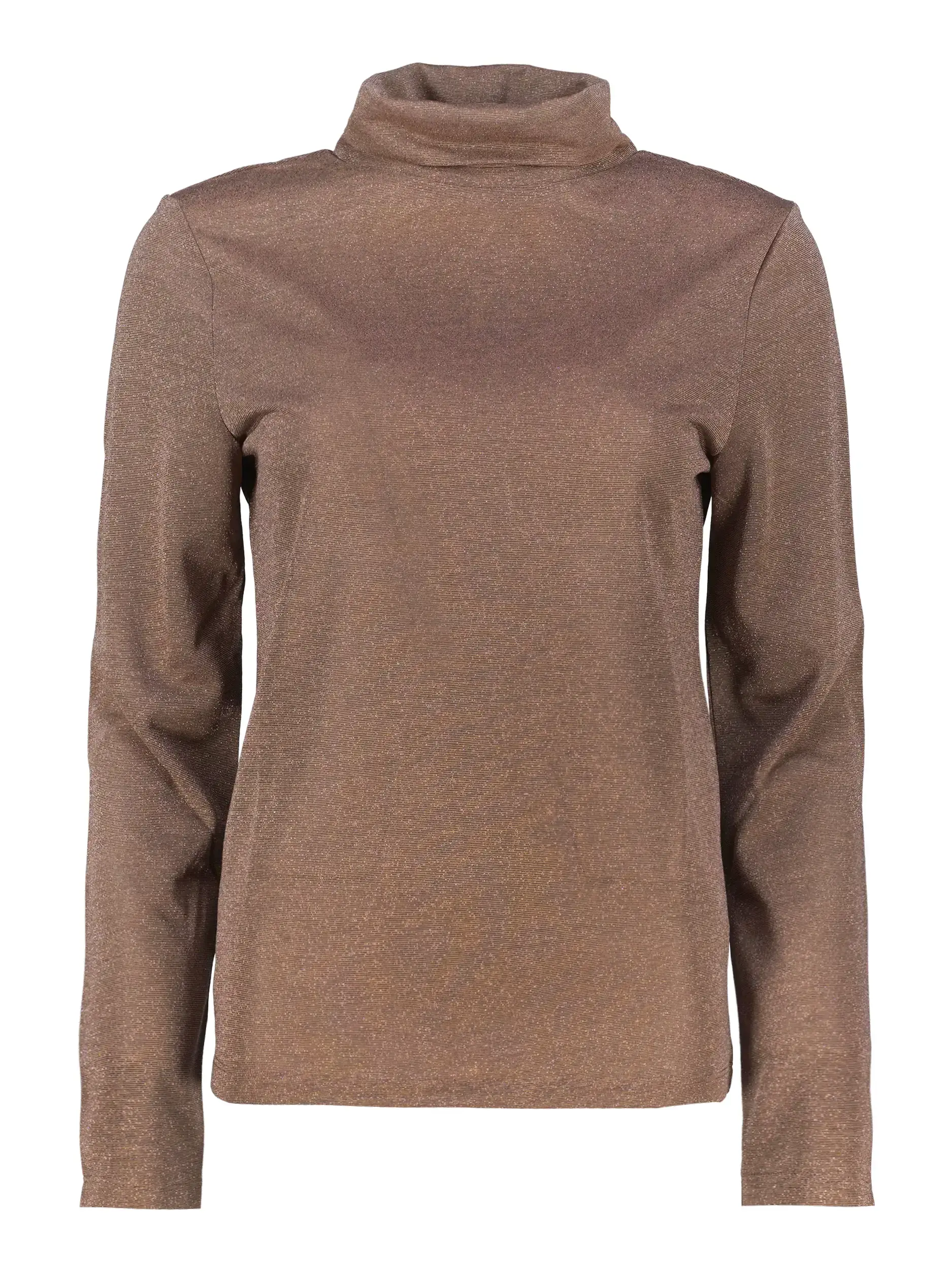 Langarmshirt 'Zerafne' - Artikel Vorderseite - Farbe: Braun