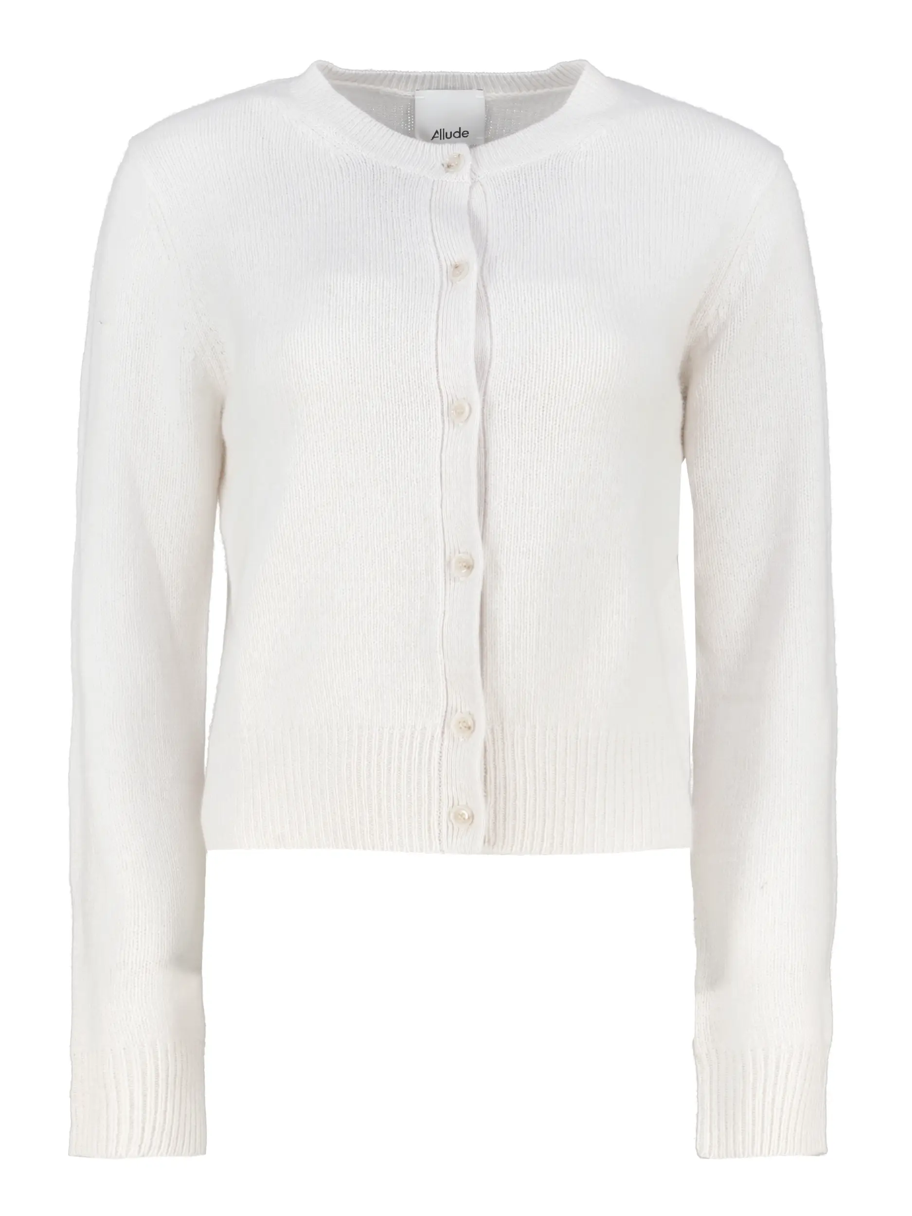 Strickjacke aus Kaschmir - Artikel Vorderseite - Farbe: Grau