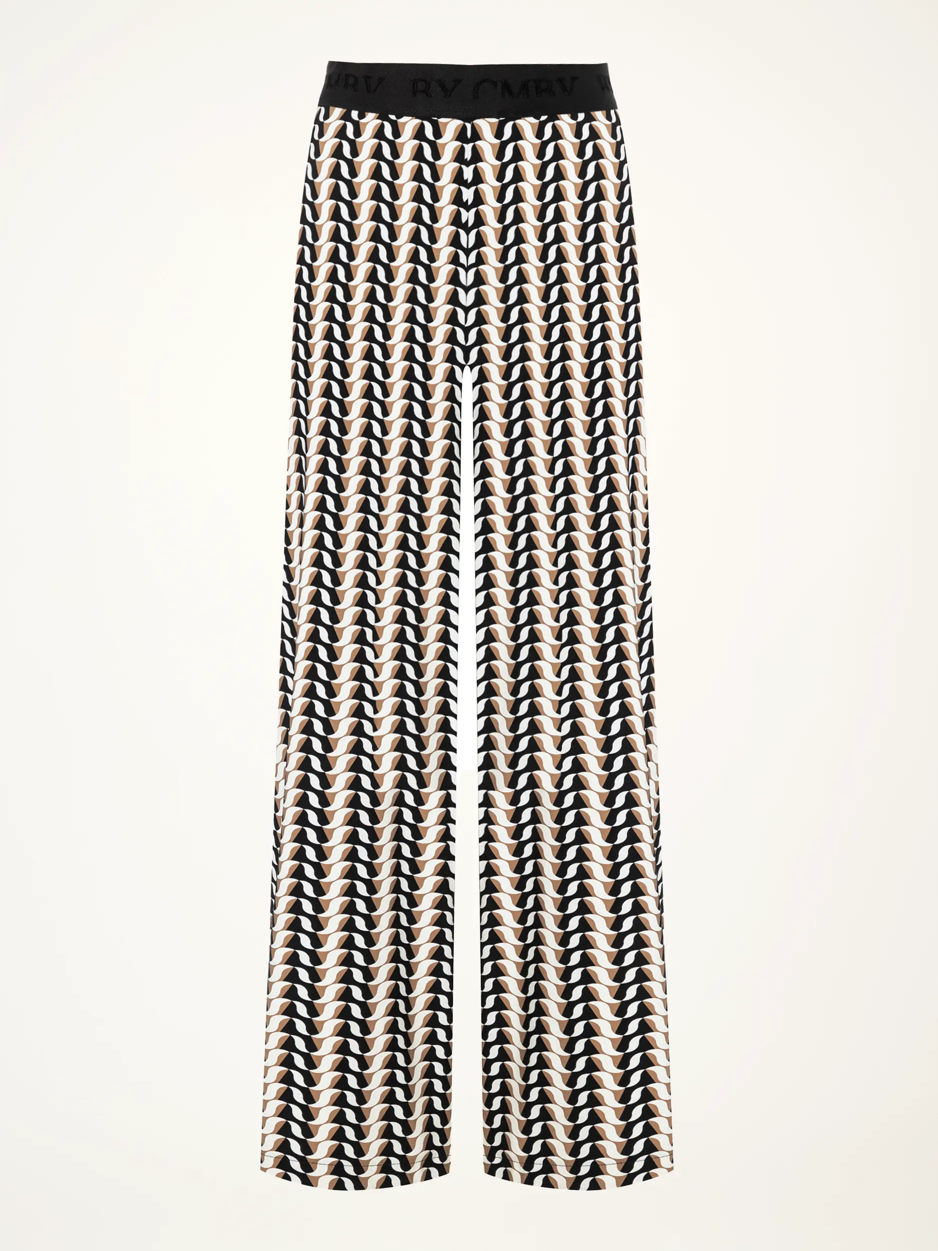 gemusterte Hose 'Allison' - Artikelansicht - Farbe: Braun