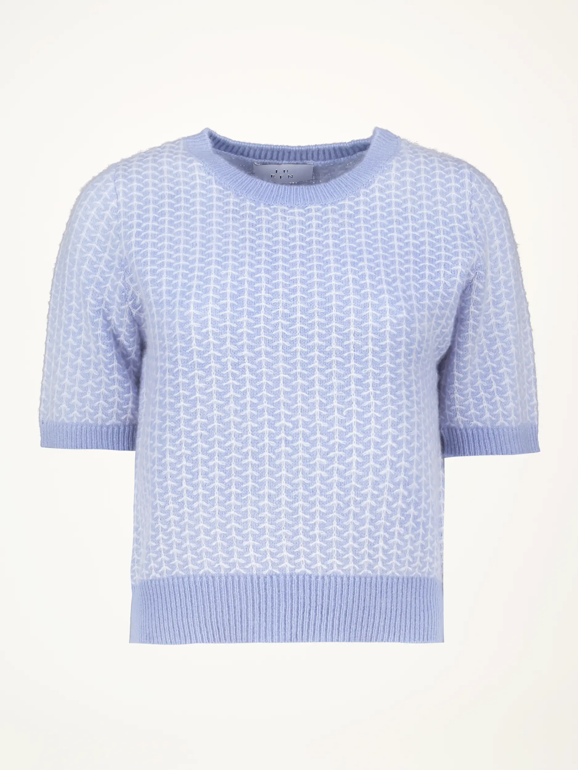 Pullover 'Enoki' aus Kaschmir Seide Mix - Artikelansicht - Farbe: Blau