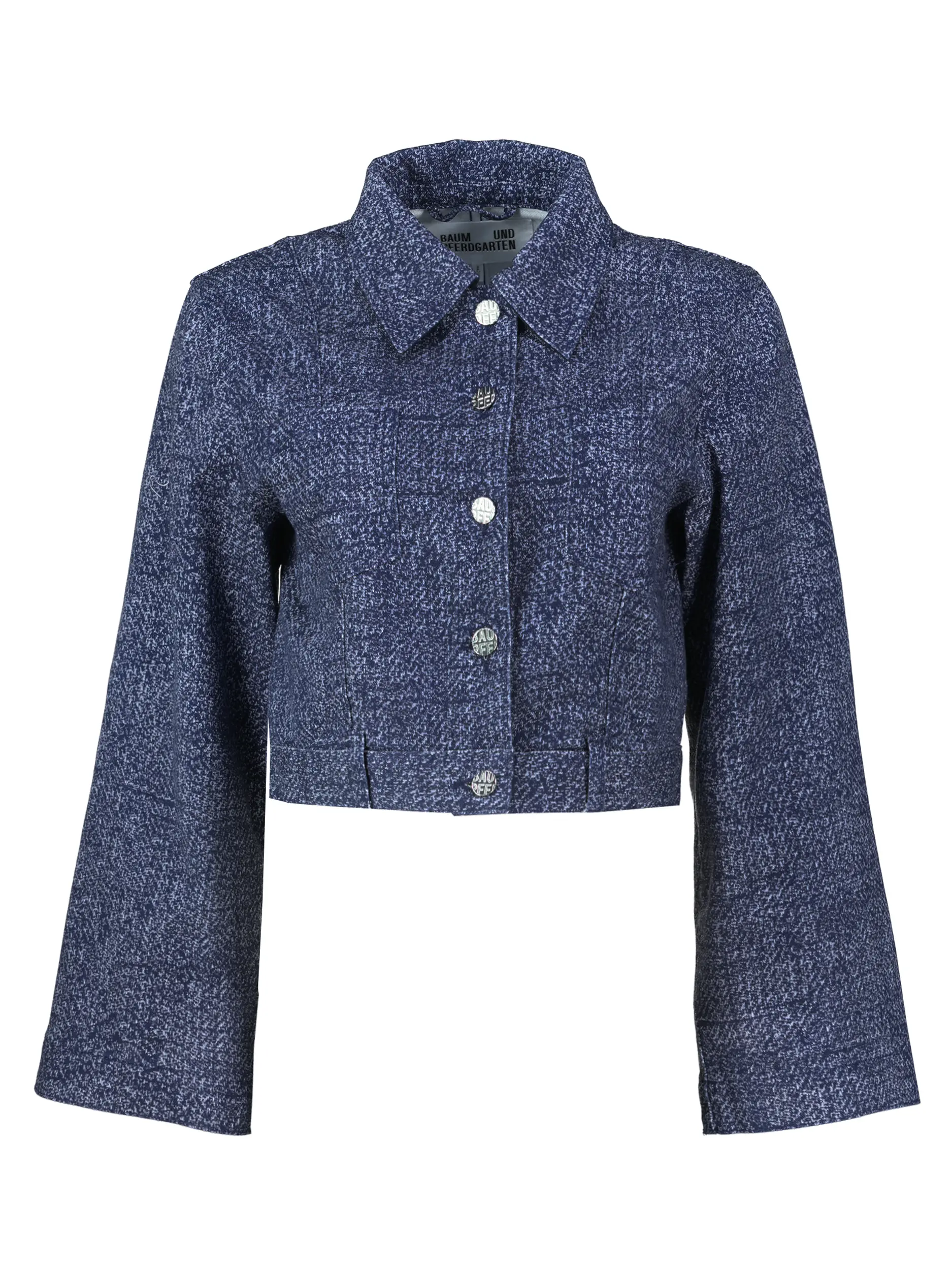 Jeansjacke - Artikel Vorderseite - Farbe: Blau