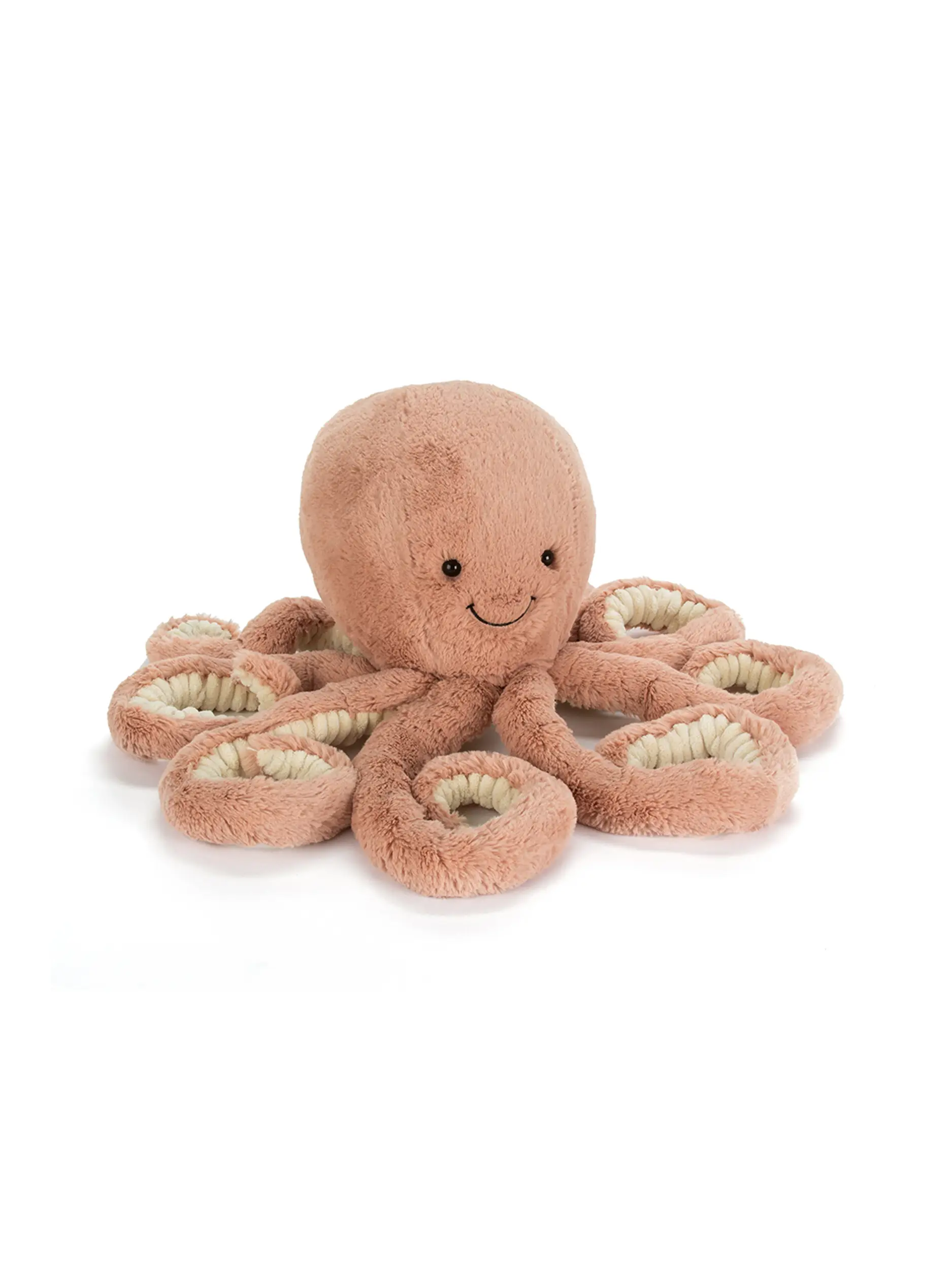 Jellycat-Stofftier 'Odell Octopus' large - Artikel Vorderseite - Farbe: Rosa&Pink