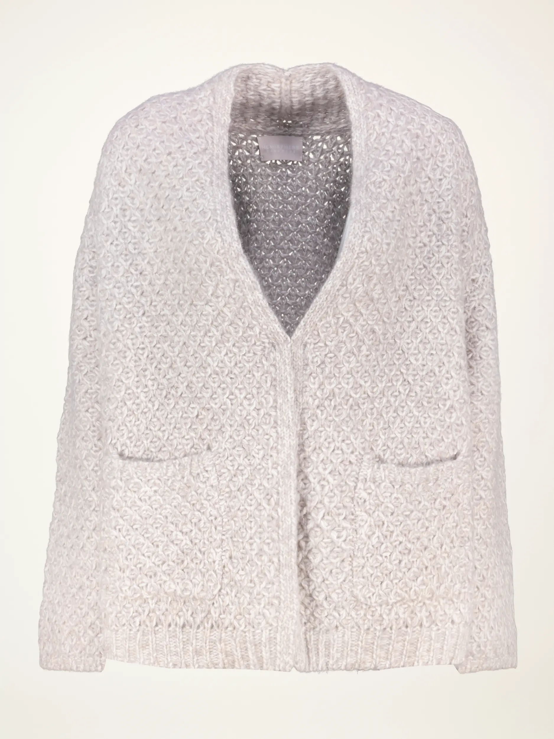 Strickjacke aus Kaschmir - Artikelansicht - Farbe: Braun