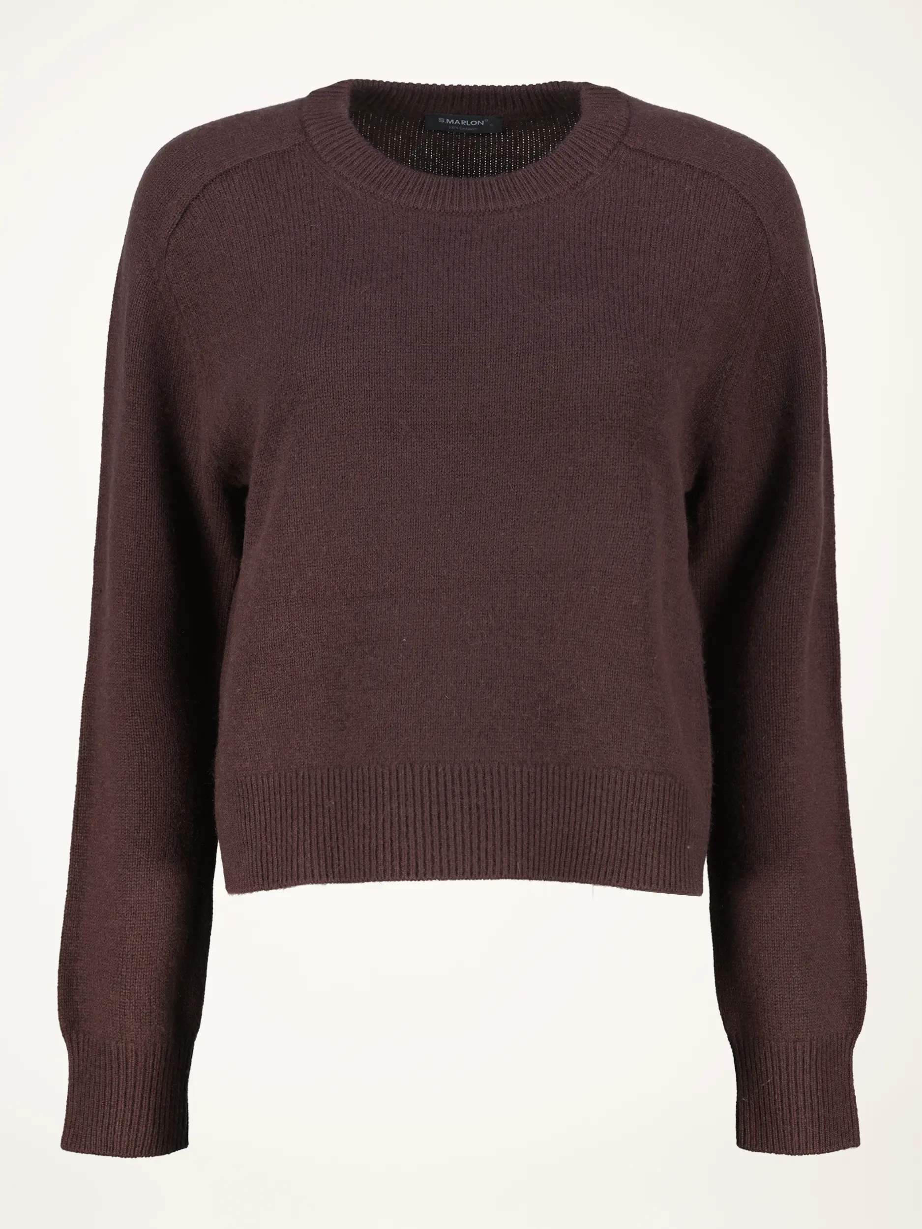 Pullover aus Kaschmir langarm - Artikelansicht - Farbe: Braun