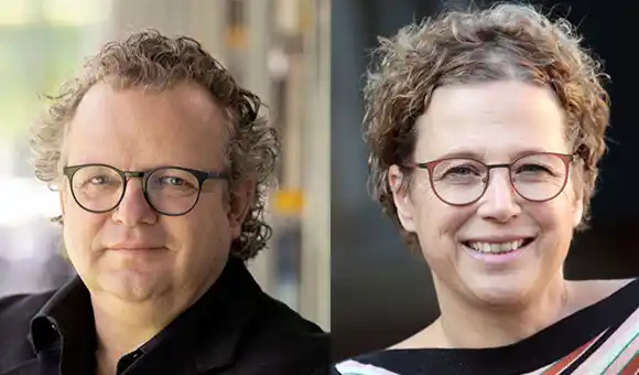 Henrike Jütting & Christian Nachtigäller lesen auf der Schnitzler GiebelBar