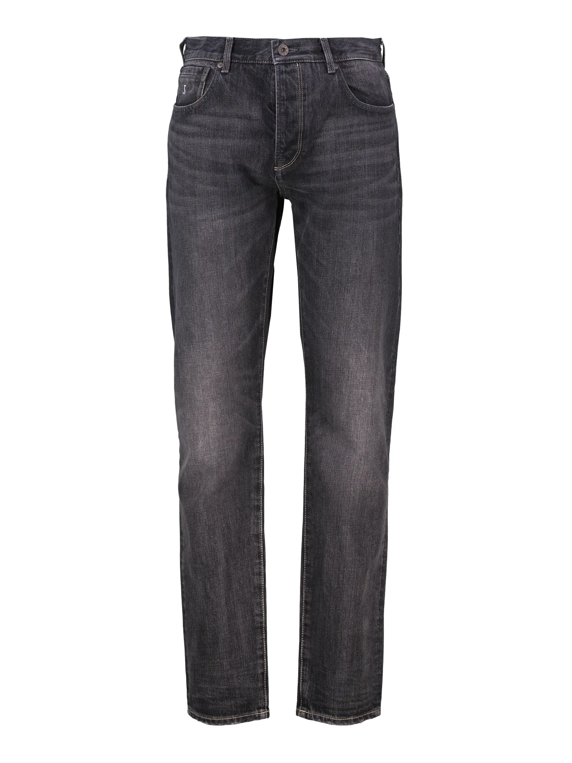 Mid Rise Straight Leg Jeans 'Stockton Straight' - Artikel Vorderseite - Farbe: Grau